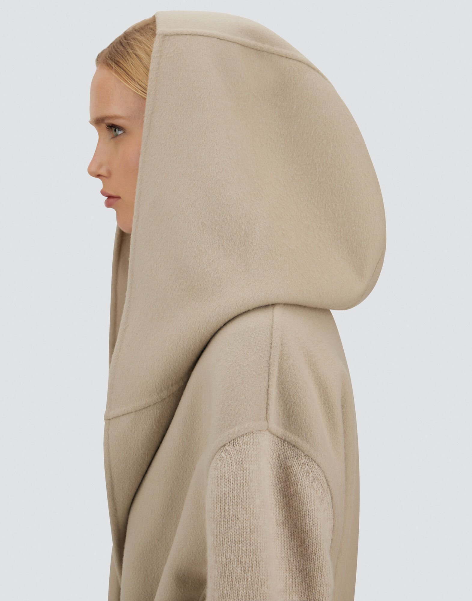RESORT COAT IN DOUBLE FACED PURE WOOL