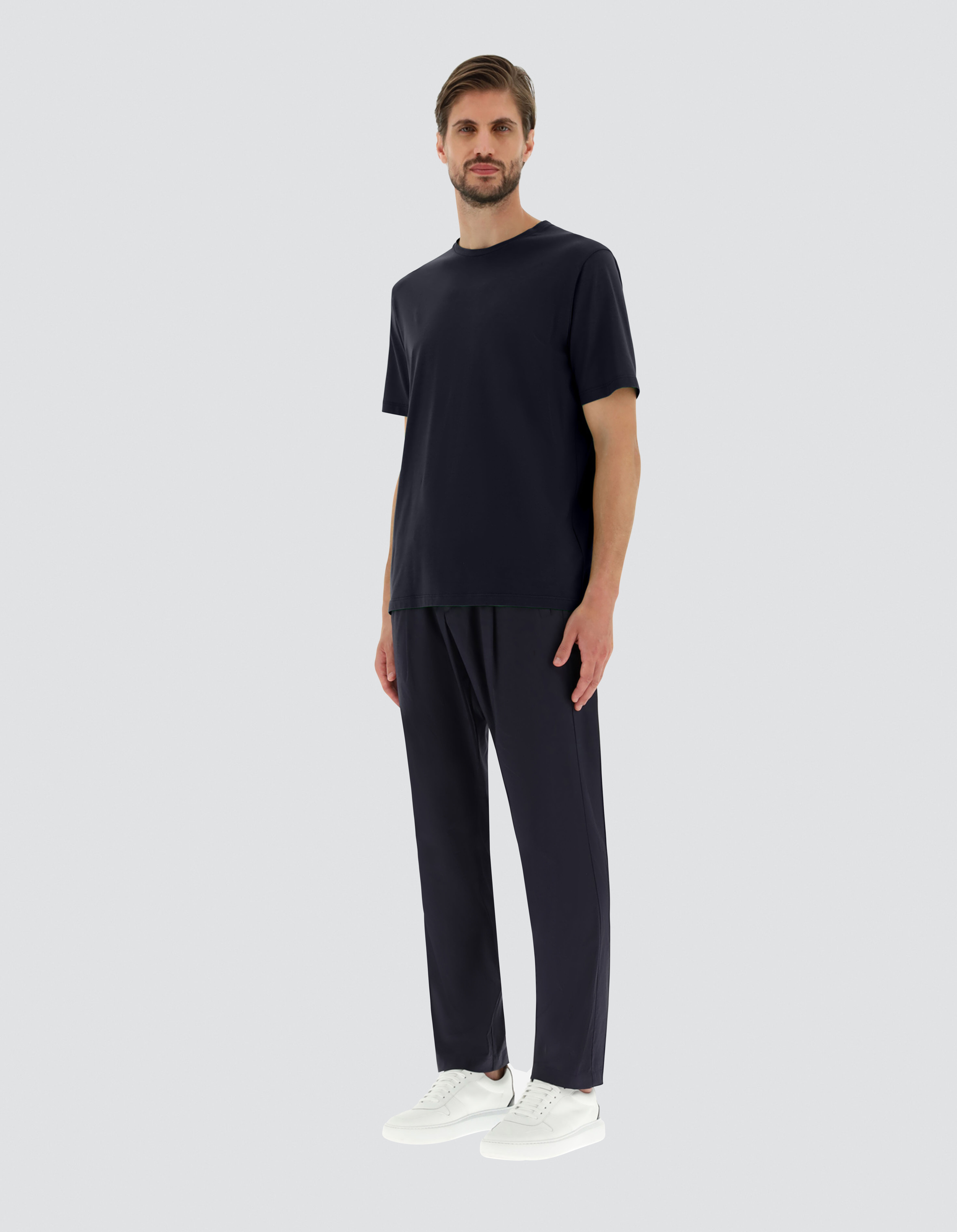 JERSEY CREPE T-SHIRT