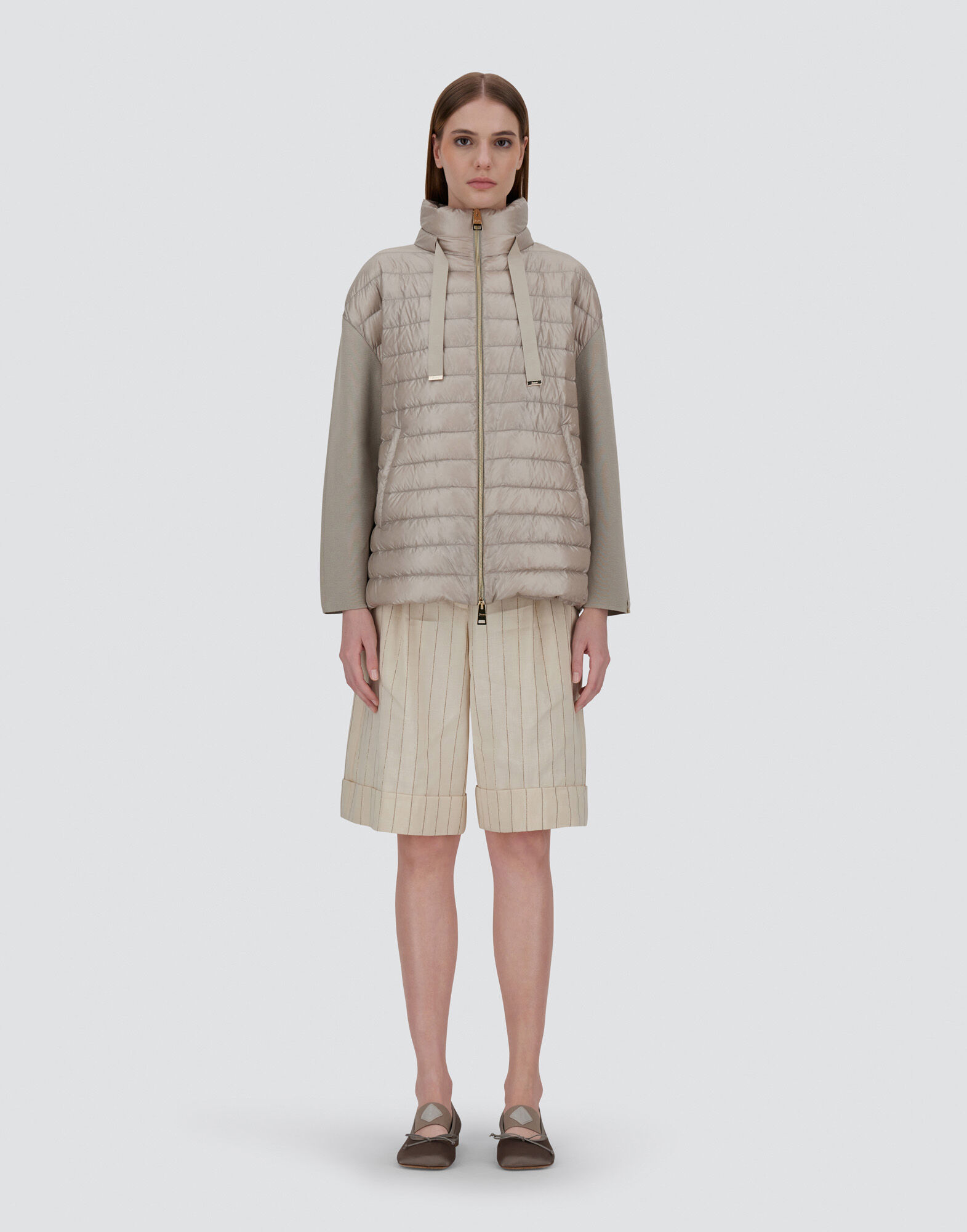 JACKET IN ETERNAL COTTON AND NYLON ULTRALIGHT