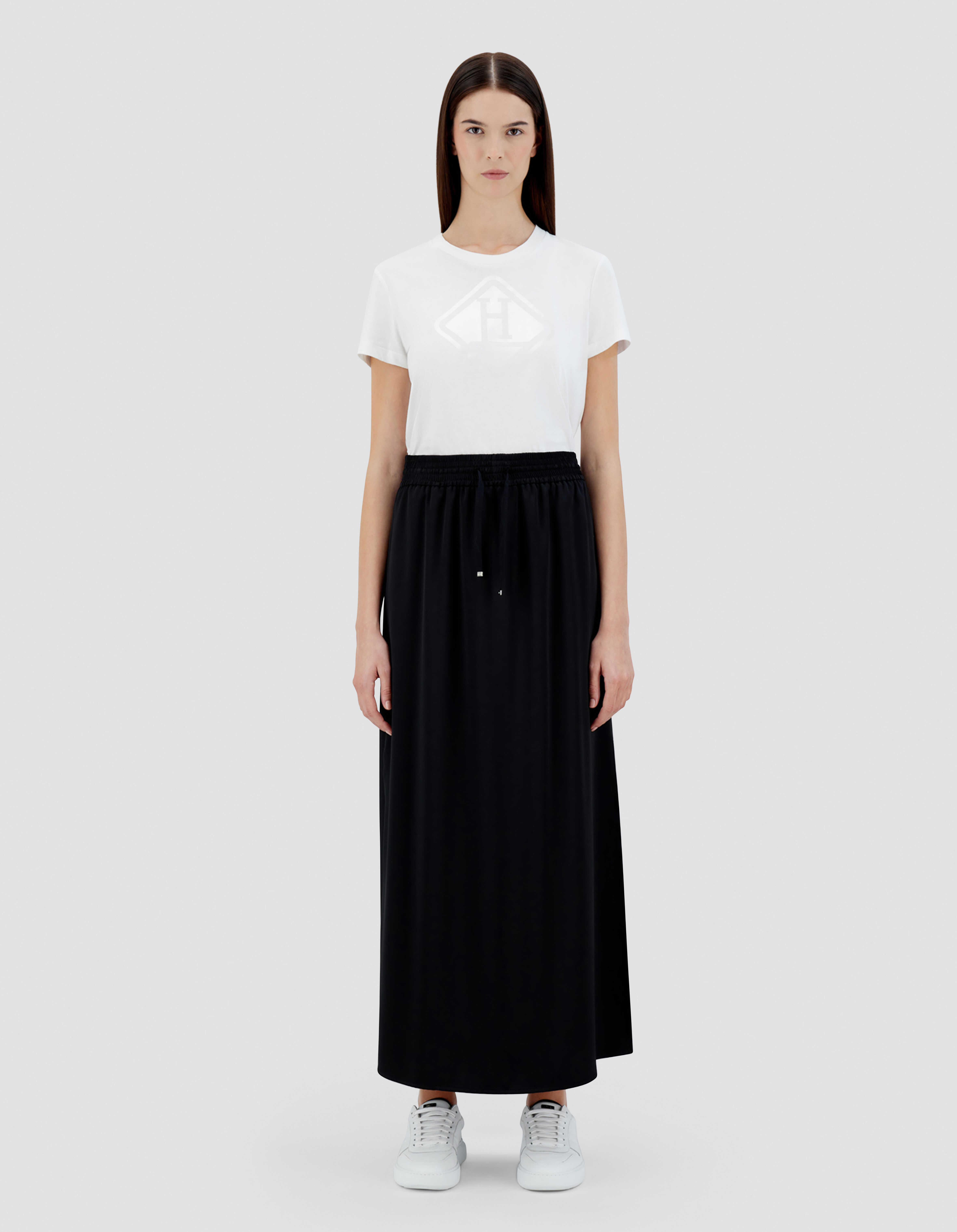 SATIN SKIRT