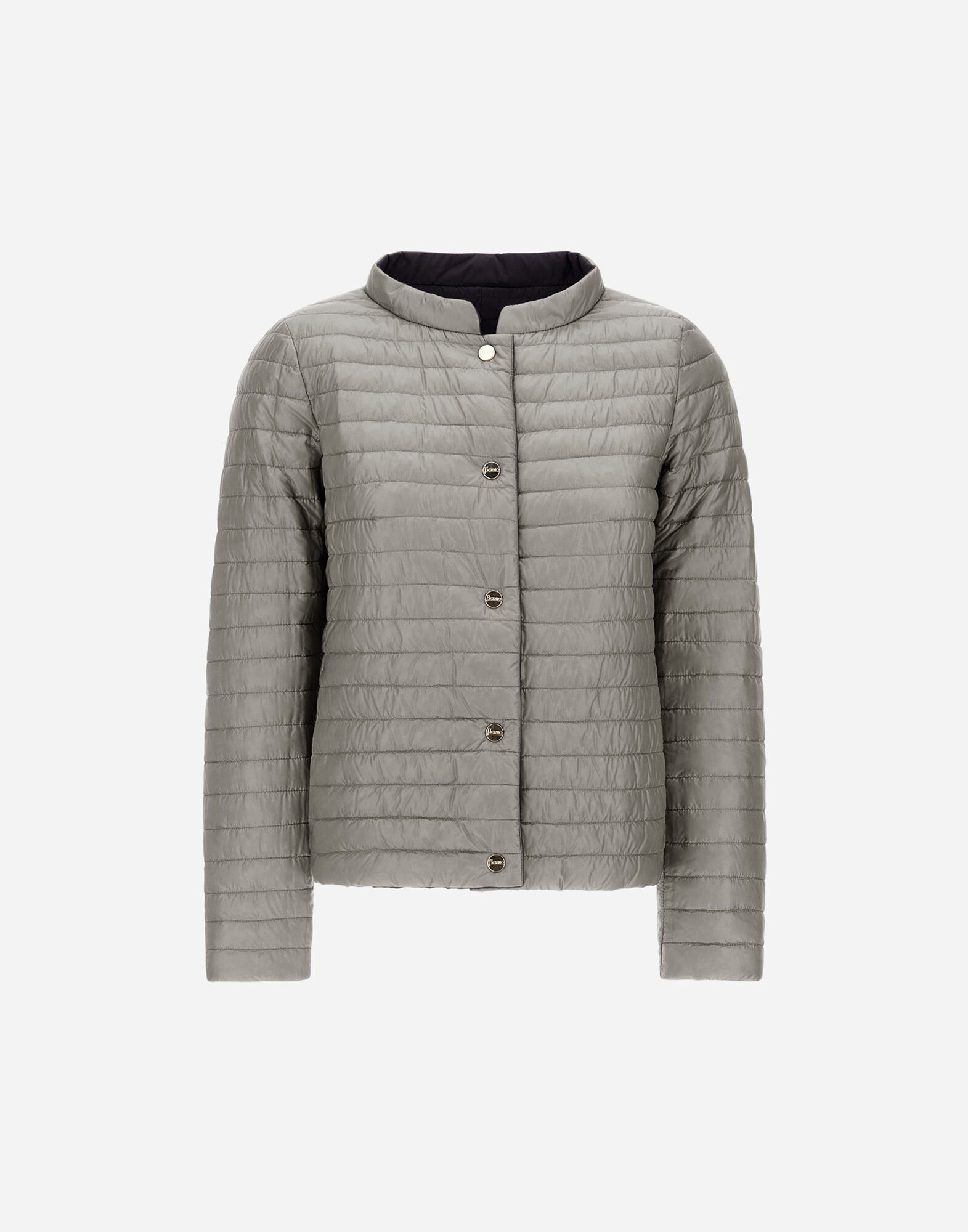 REVERSIBLE JACKET IN ECOAGE AND NYLON ULTRALIGHT