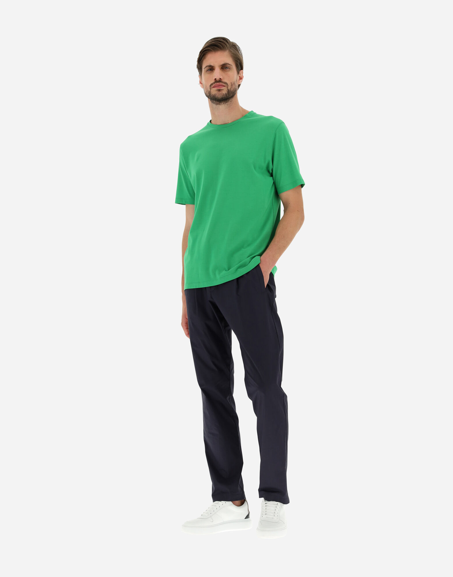 JERSEY CREPE T-SHIRT
