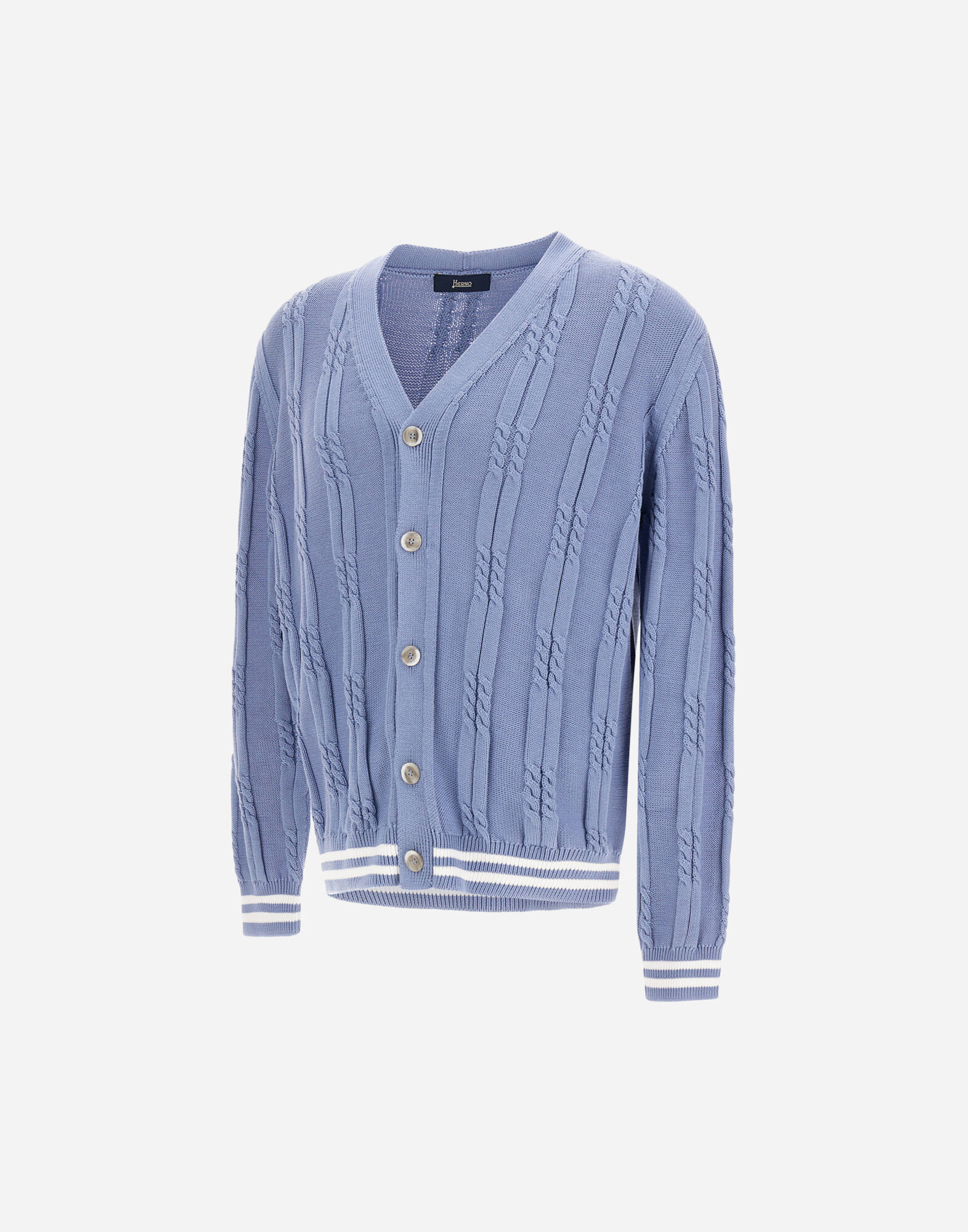 ETERNAL COTTON CABLE CARDIGAN