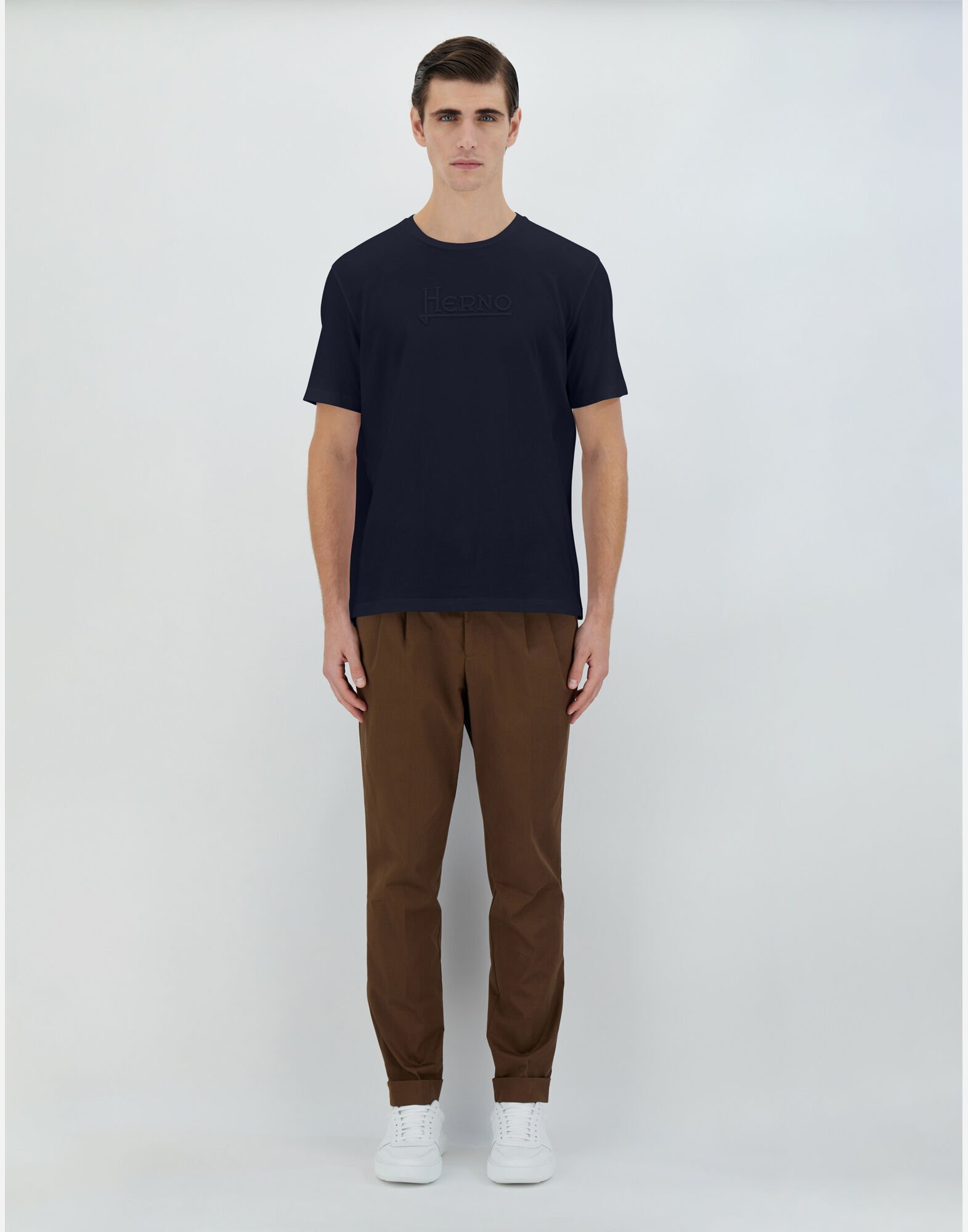 T-SHIRT IN COMPACT JERSEY