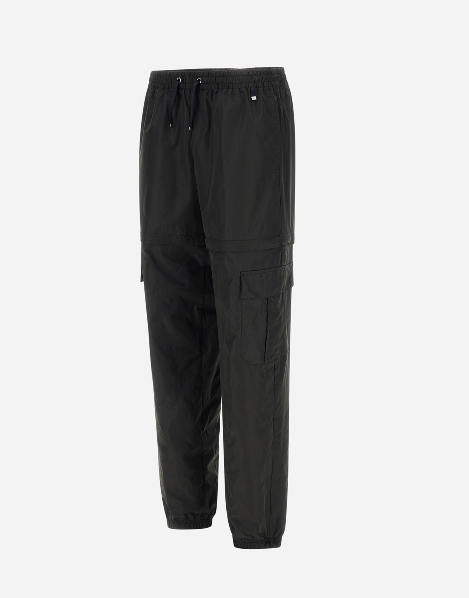 NEW TECHNO TAFFETA CARGO TROUSERS