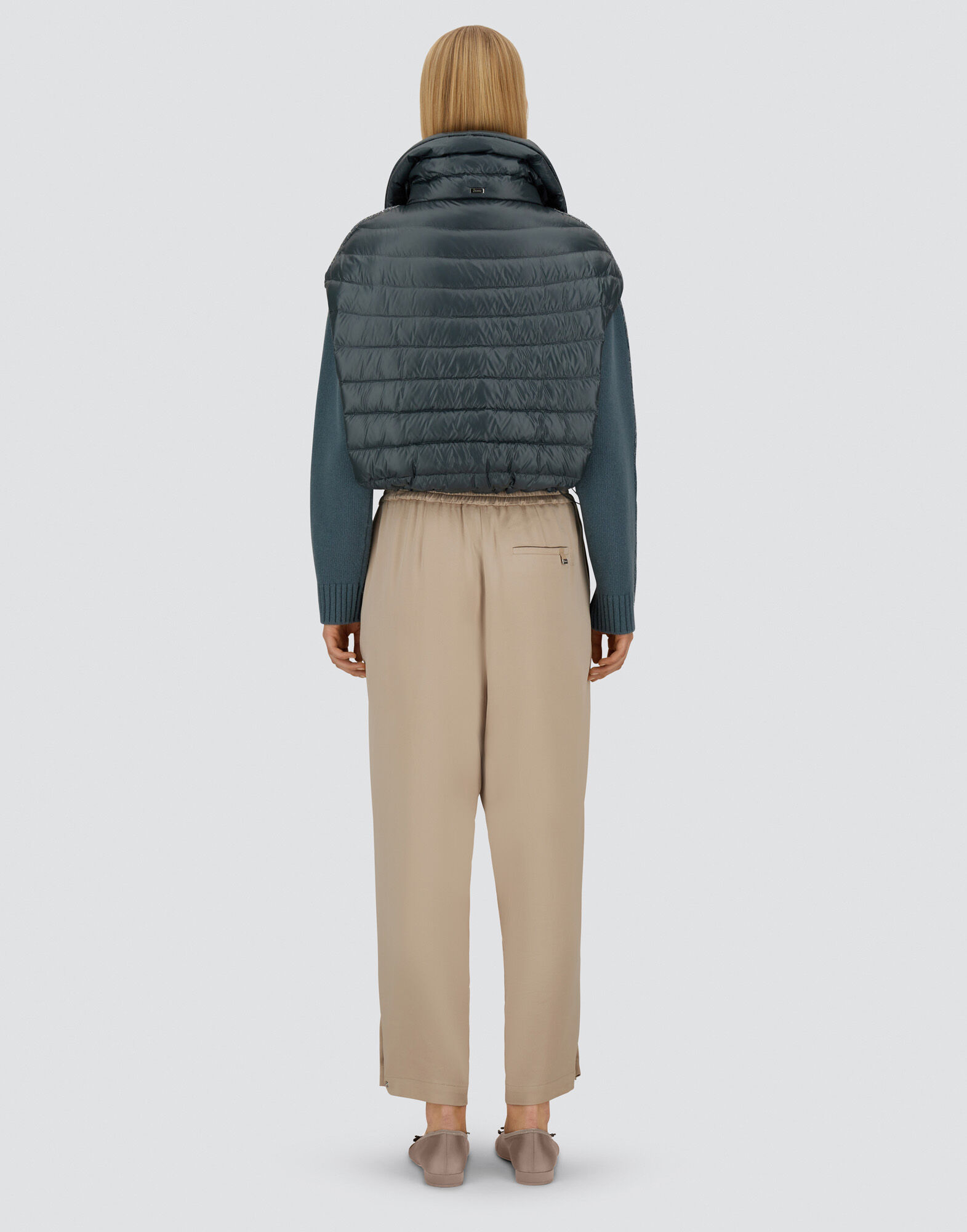 RESORT TROUSERS IN ENVERS SATIN