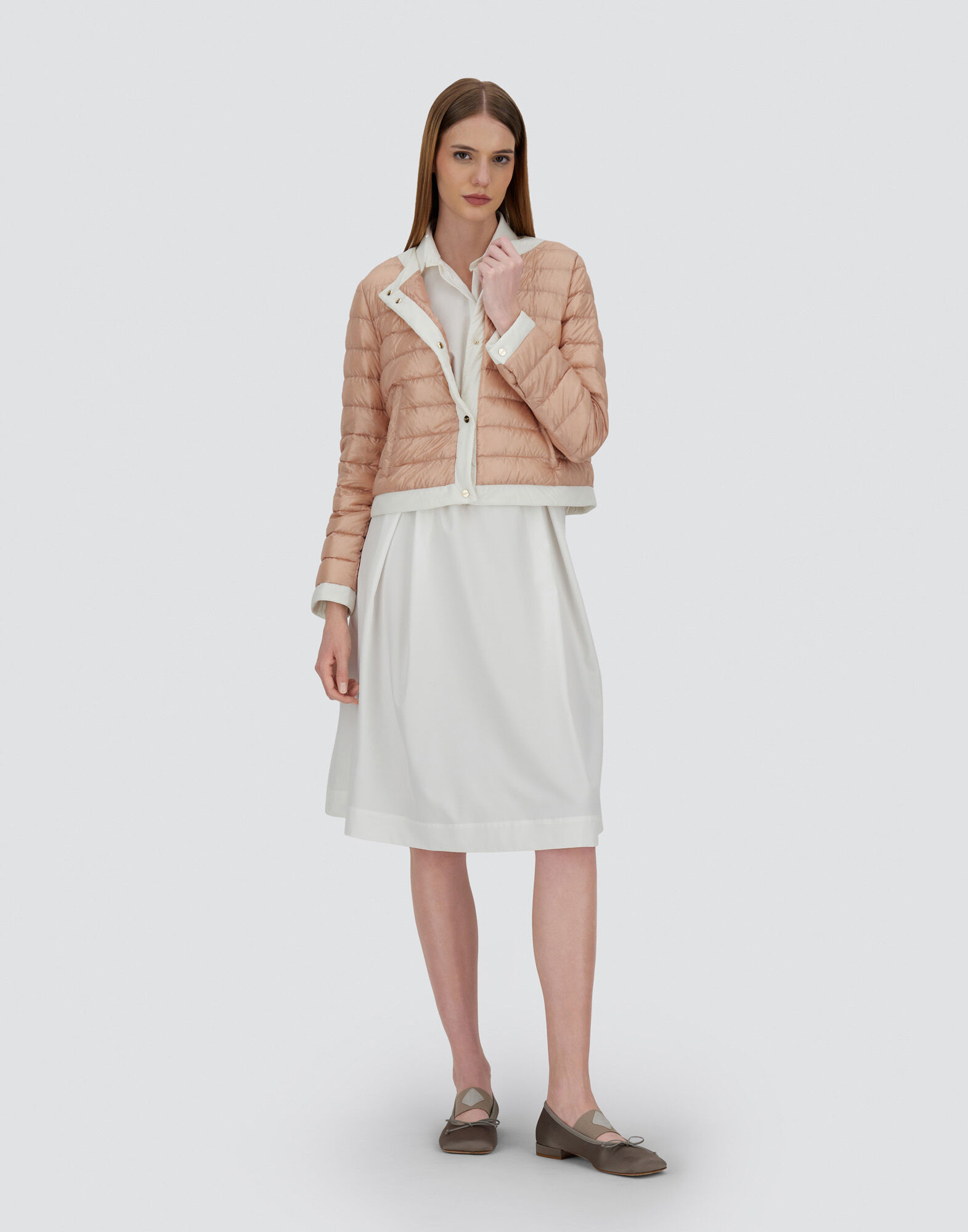 JACKET IN NYLON ULTRALIGHT AND ECOAGE