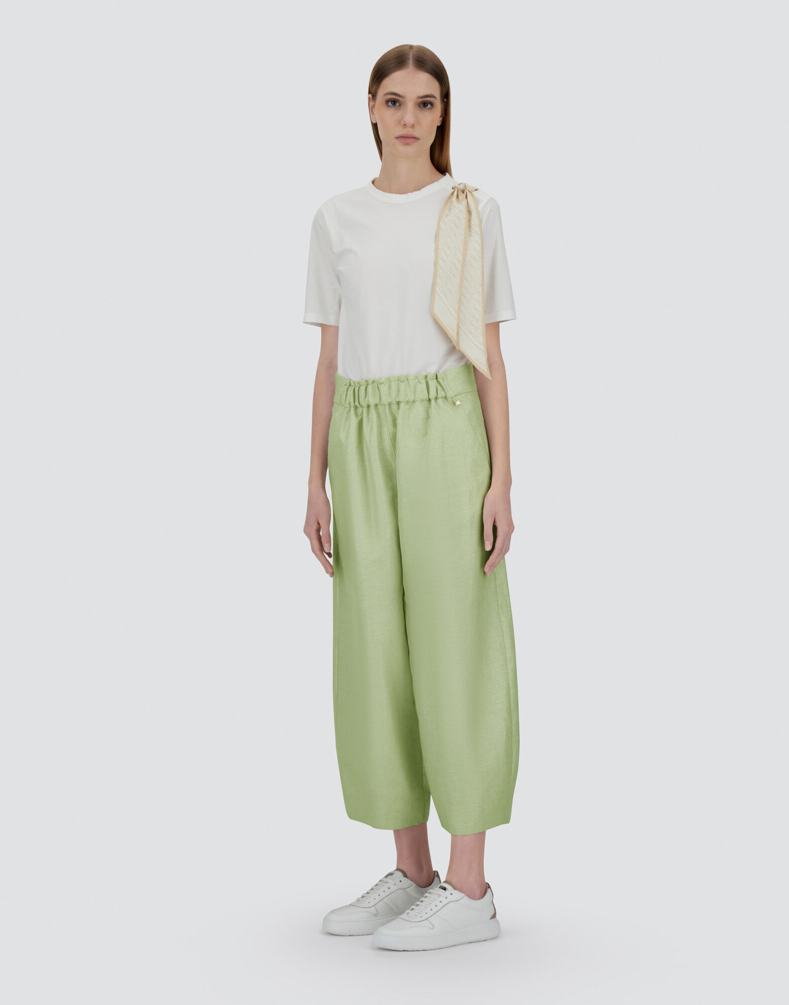 BRIGHT LINEN TROUSERS
