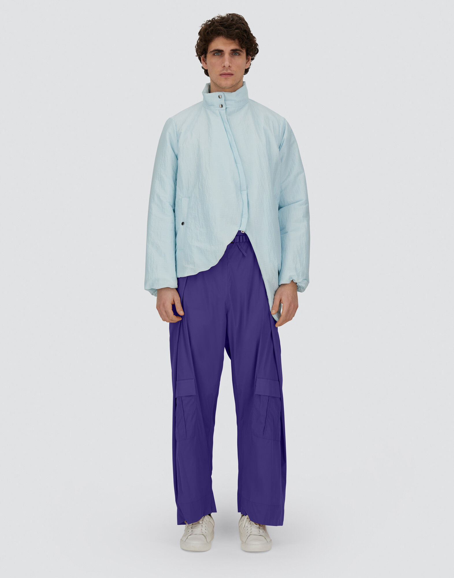 GLOBE JACKET IN RECYCLED NYLON