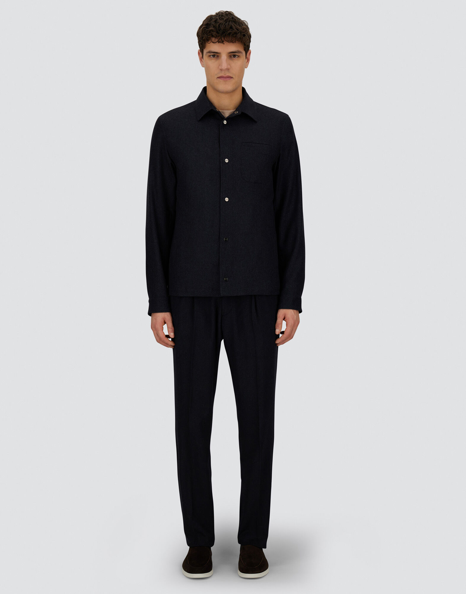 RESORT SHACKET IN CASHMERE SILK