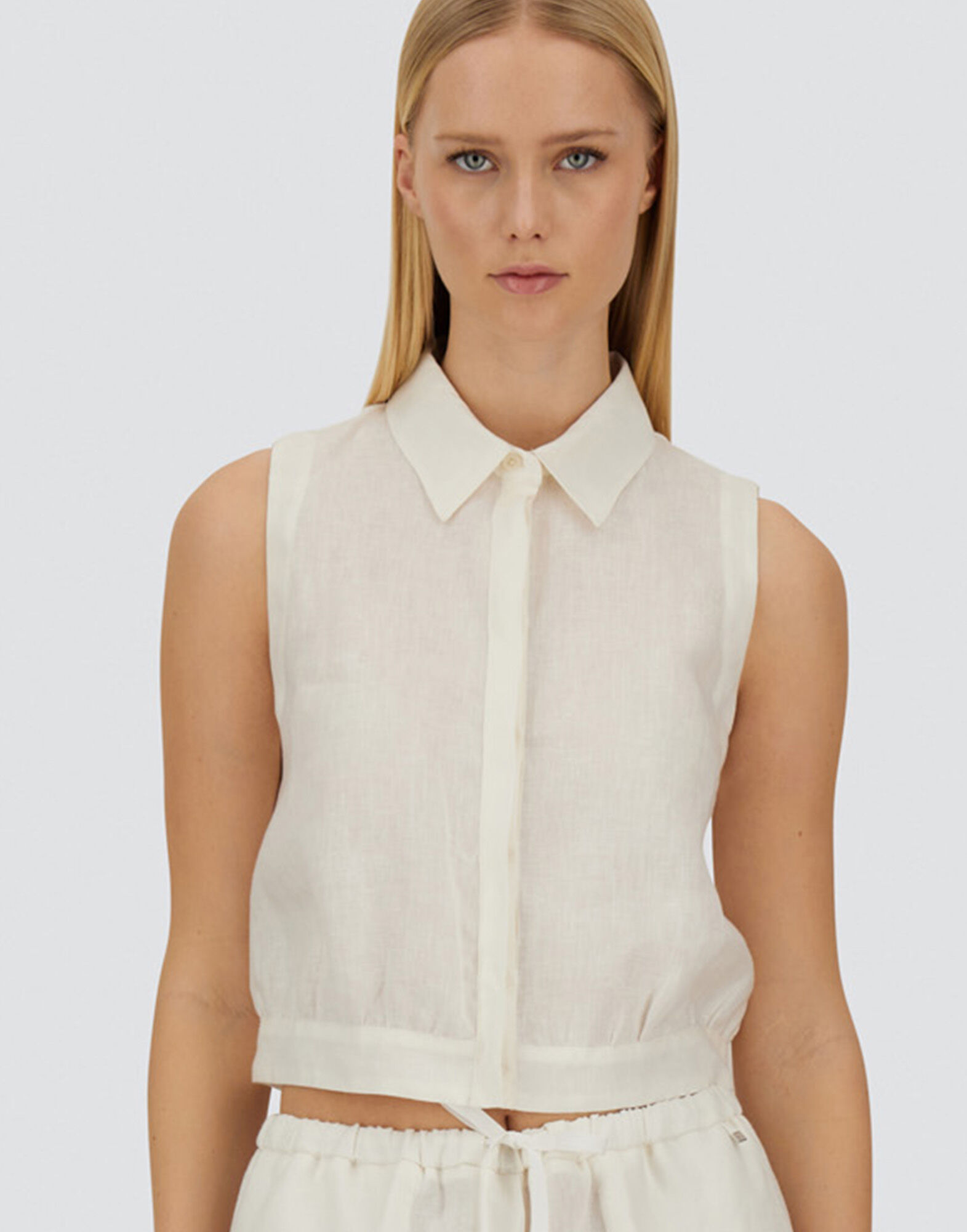 RESORT BLOUSE IN NEW LINO