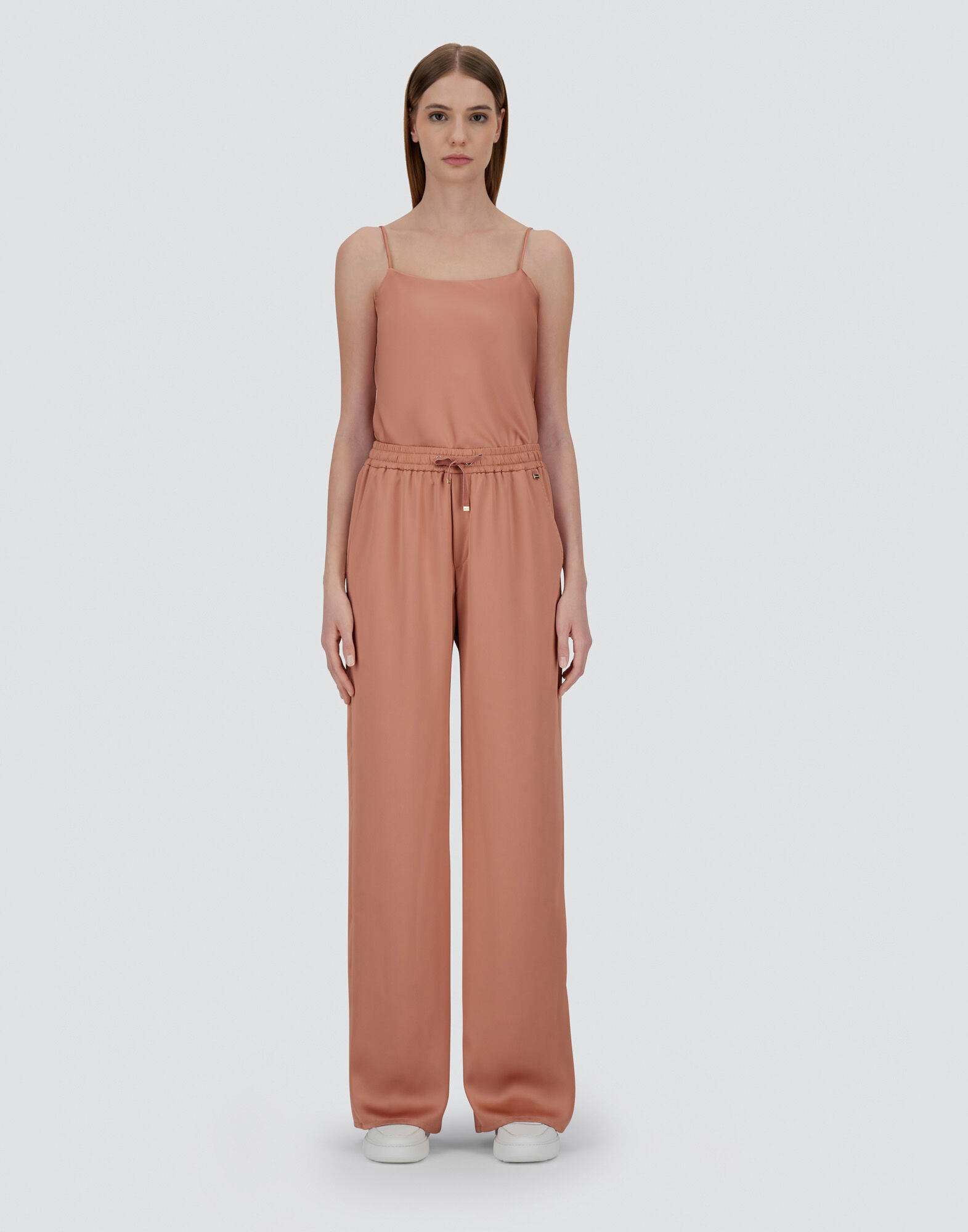 SATIN TROUSERS