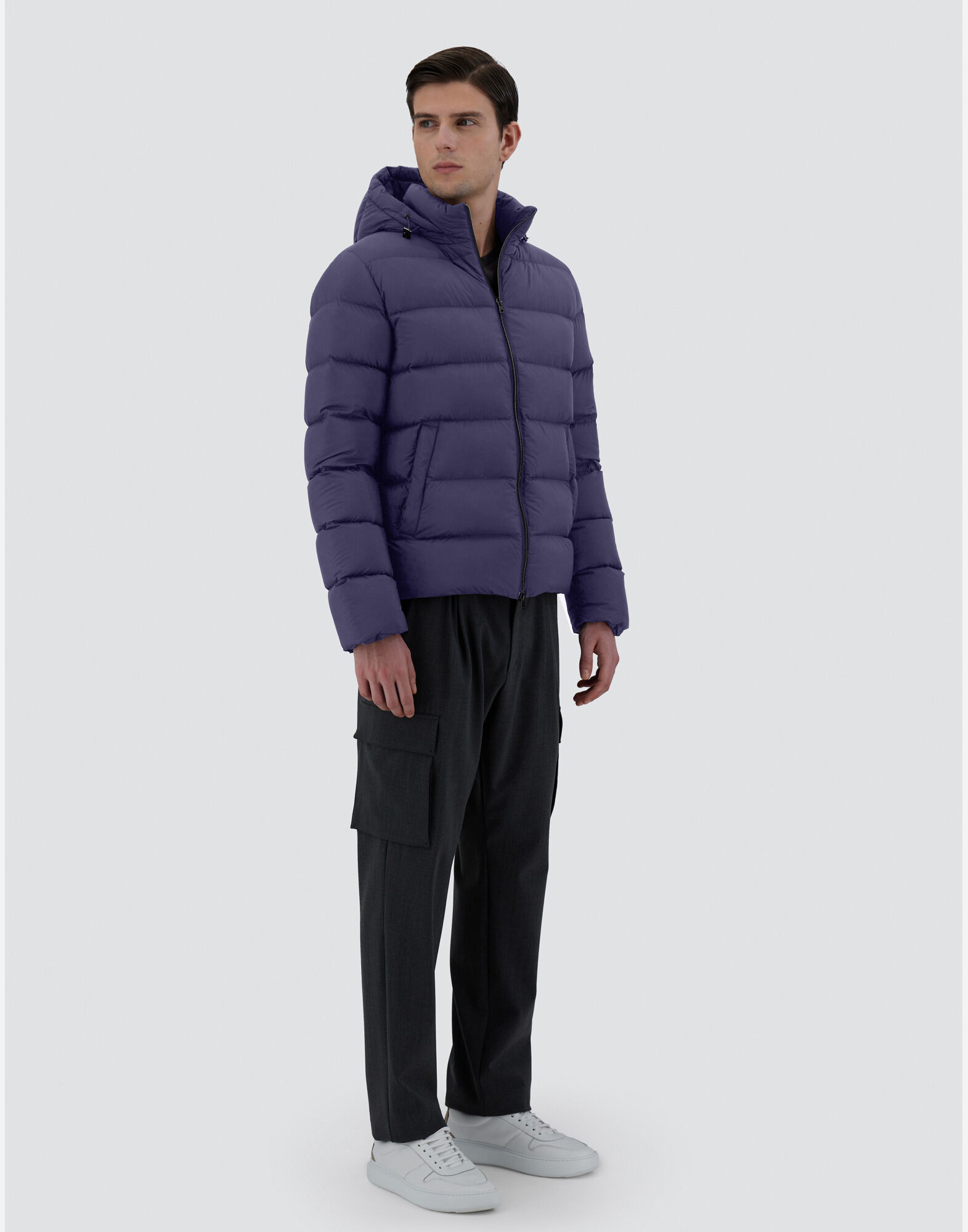 BOMBER JACKET IN ECOAGE