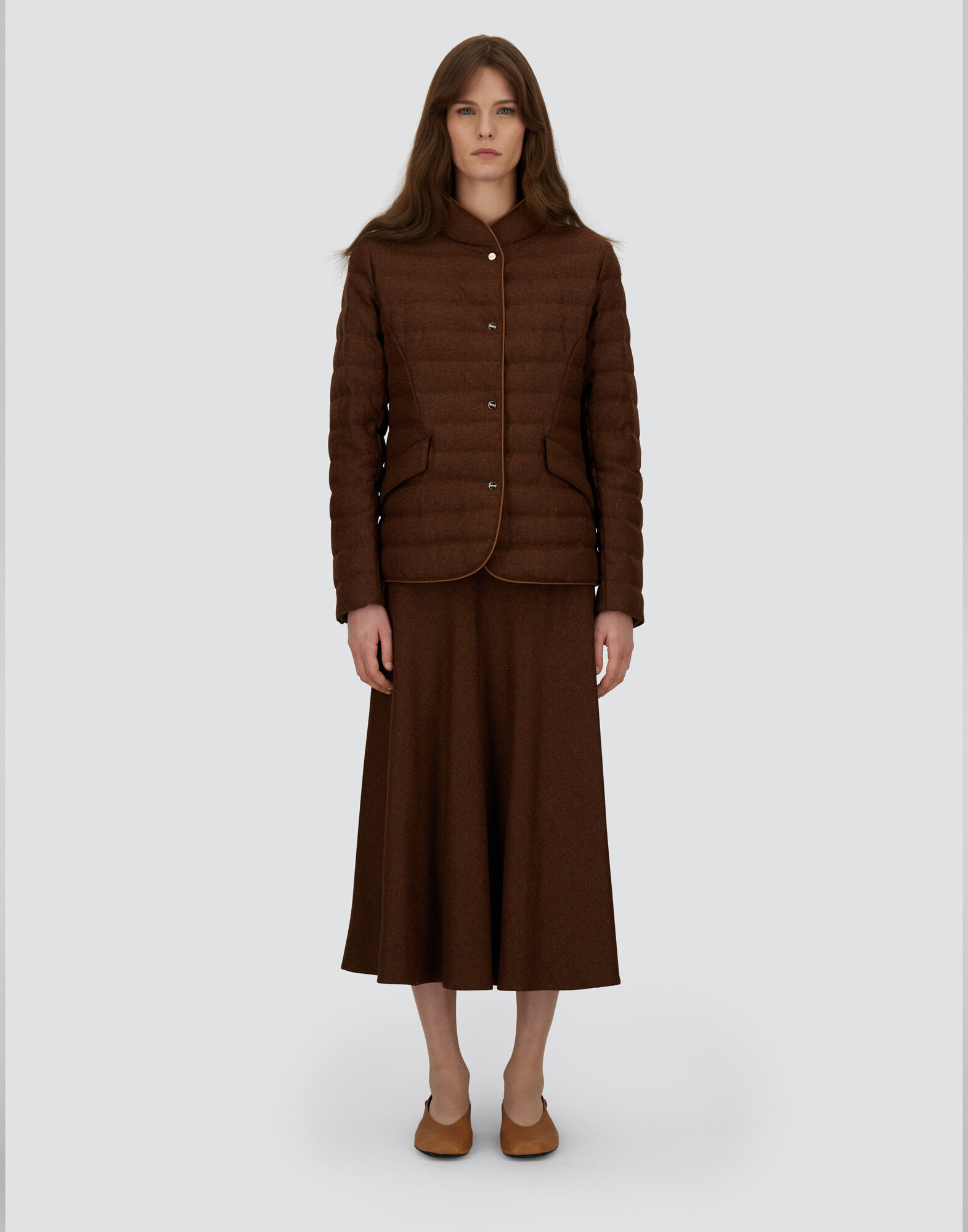 BLAZER IN VIRGIN WOOL TWEED