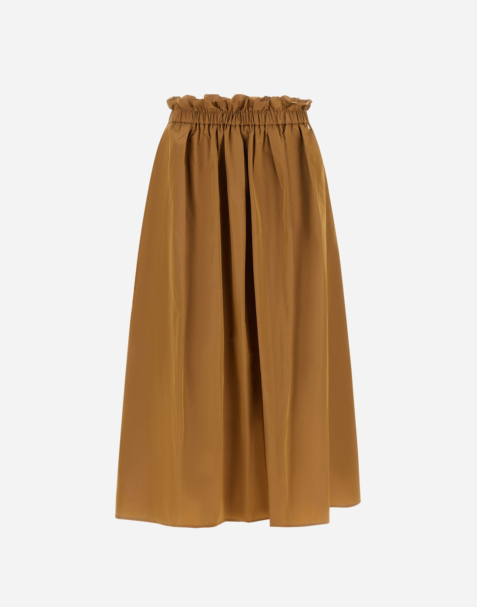 NEW TECHNO TAFFETA SKIRT