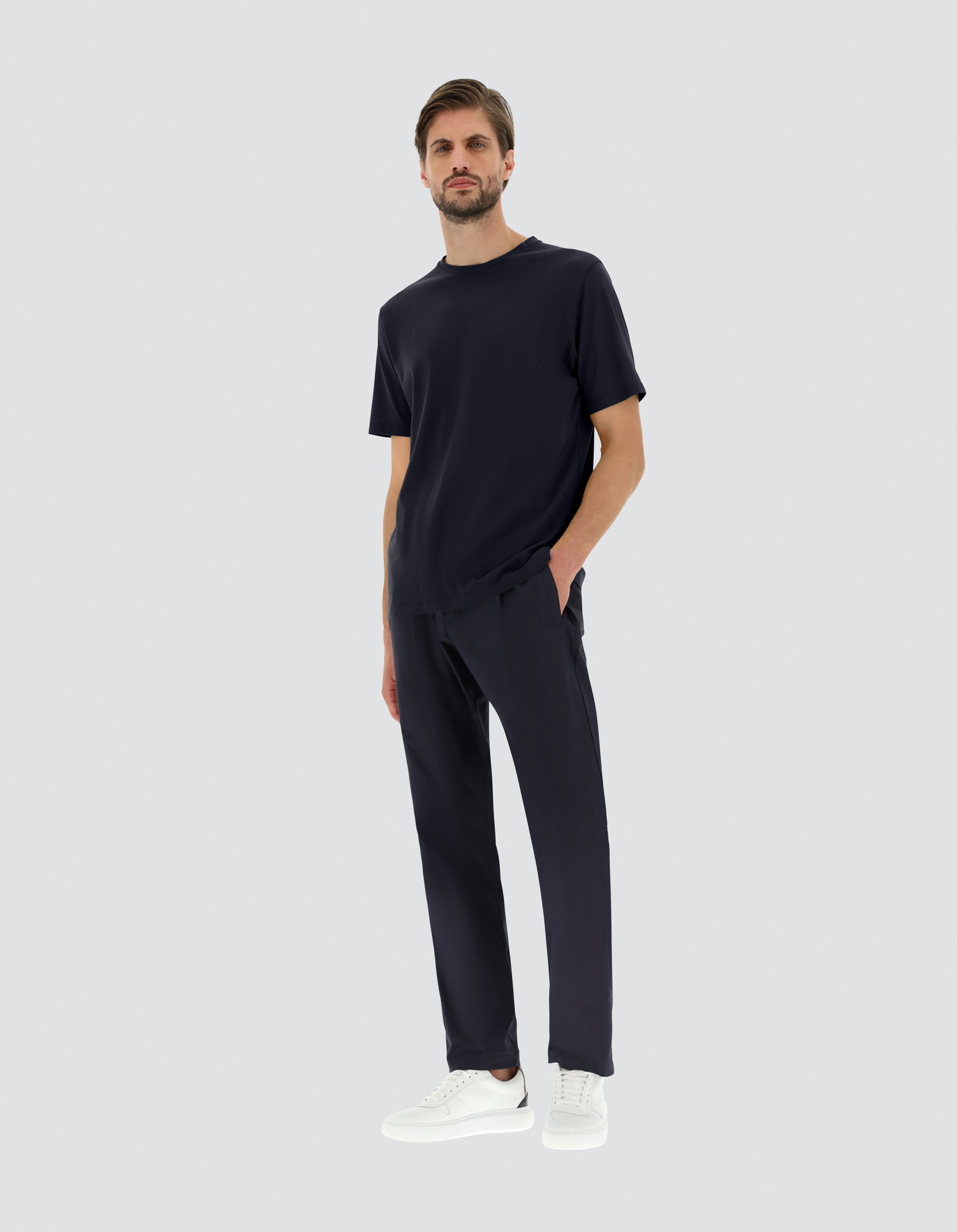 JERSEY CREPE T-SHIRT