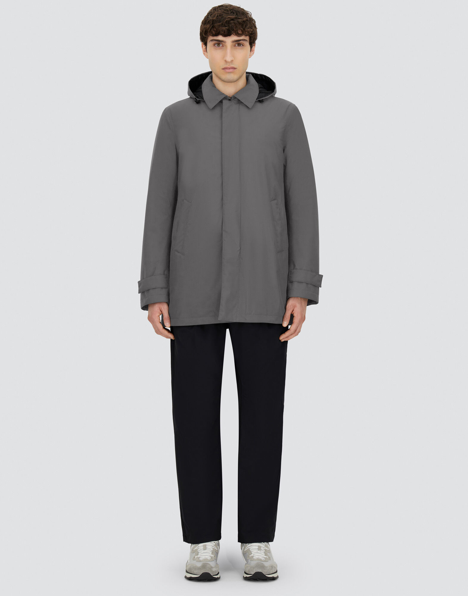 LONG PARKA IN 2-LAYER WINDSTOPPER