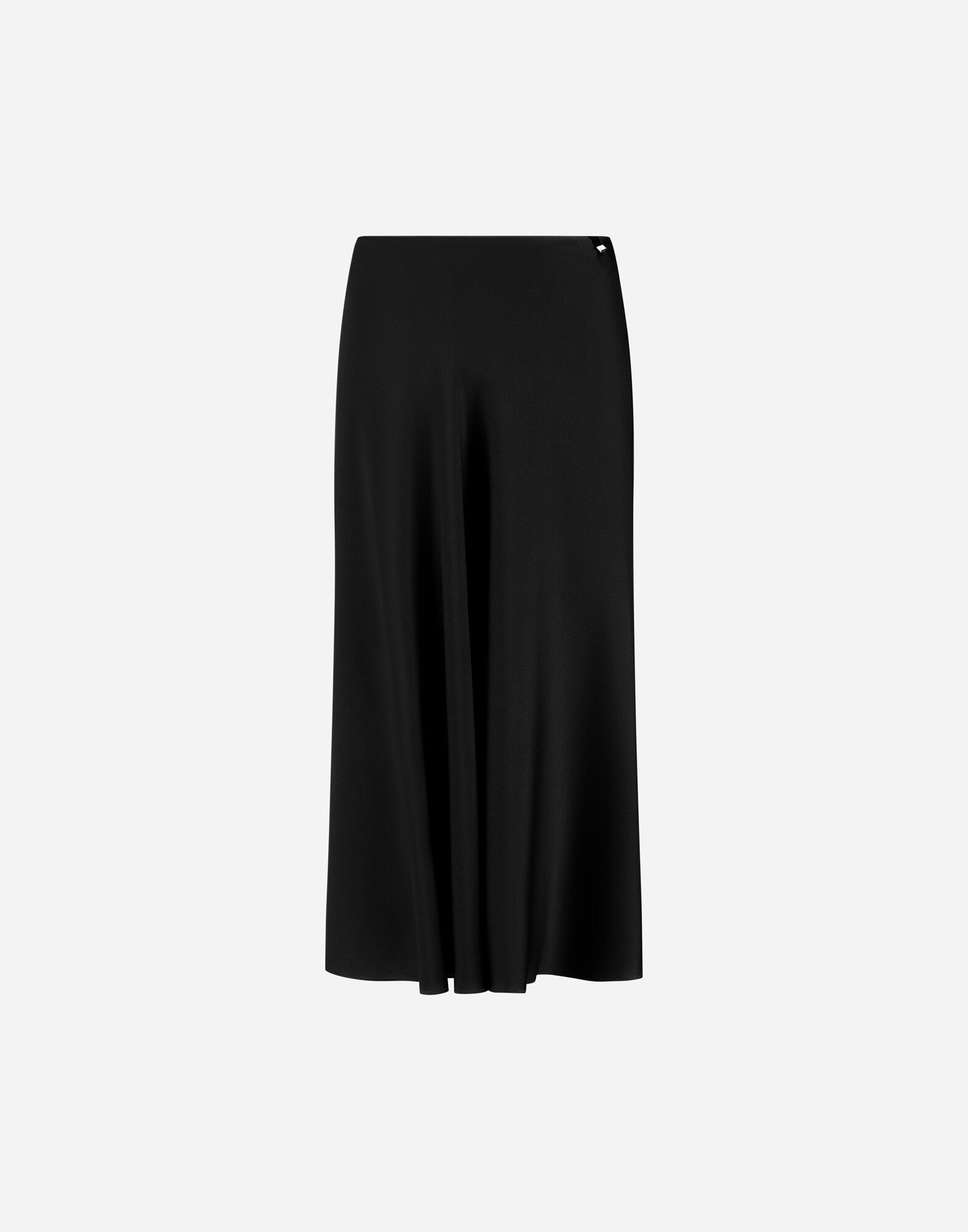 RESORT SKIRT IN ENVERS SATIN