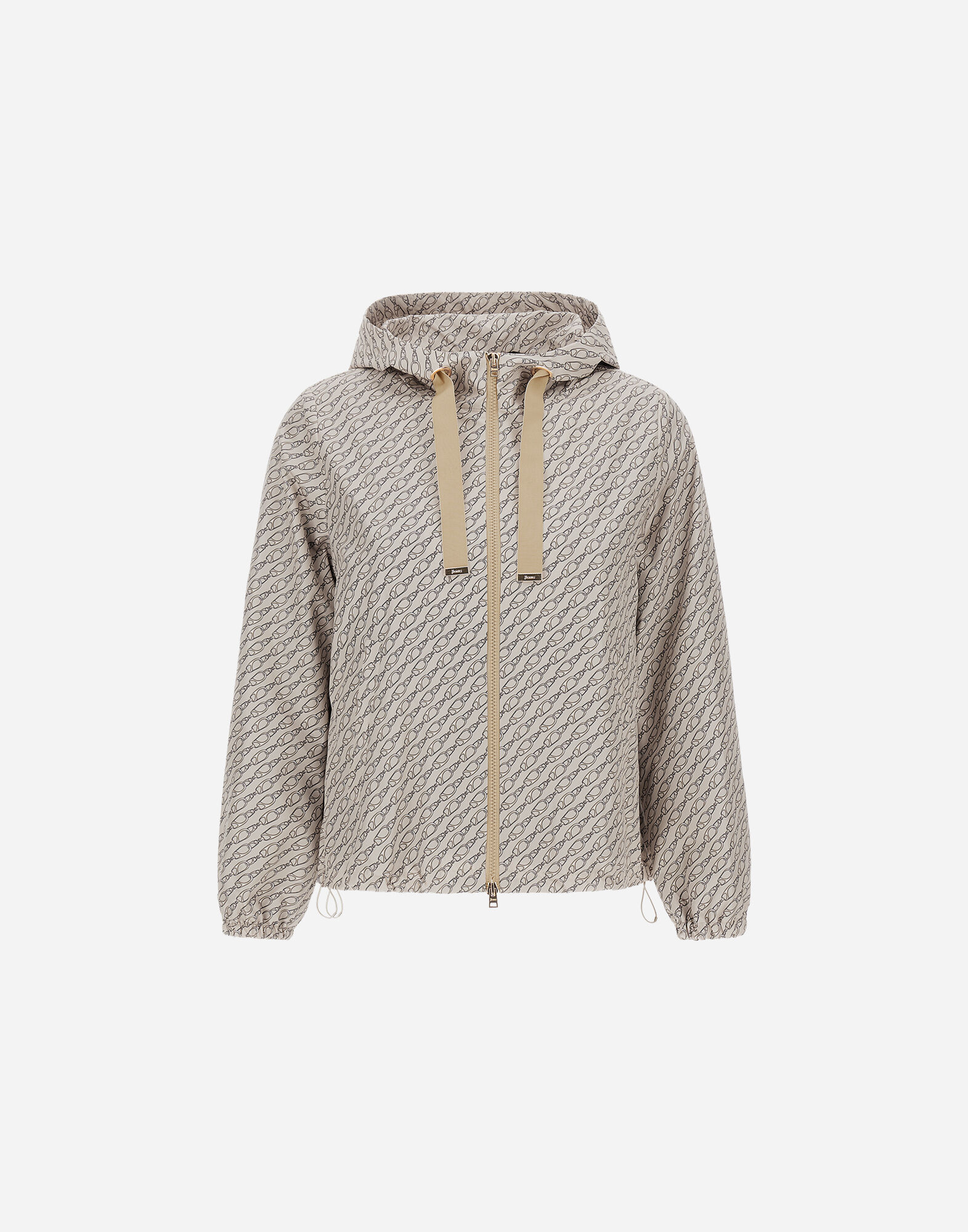 JACKET IN NYLON ICONIC PRINT