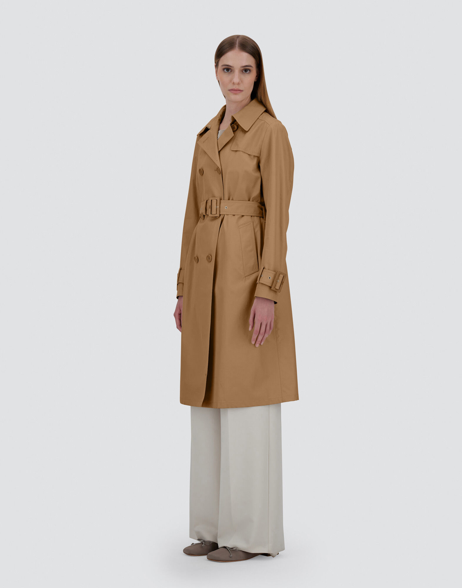 TRENCH COAT IN DELON AND MONOGRAM
