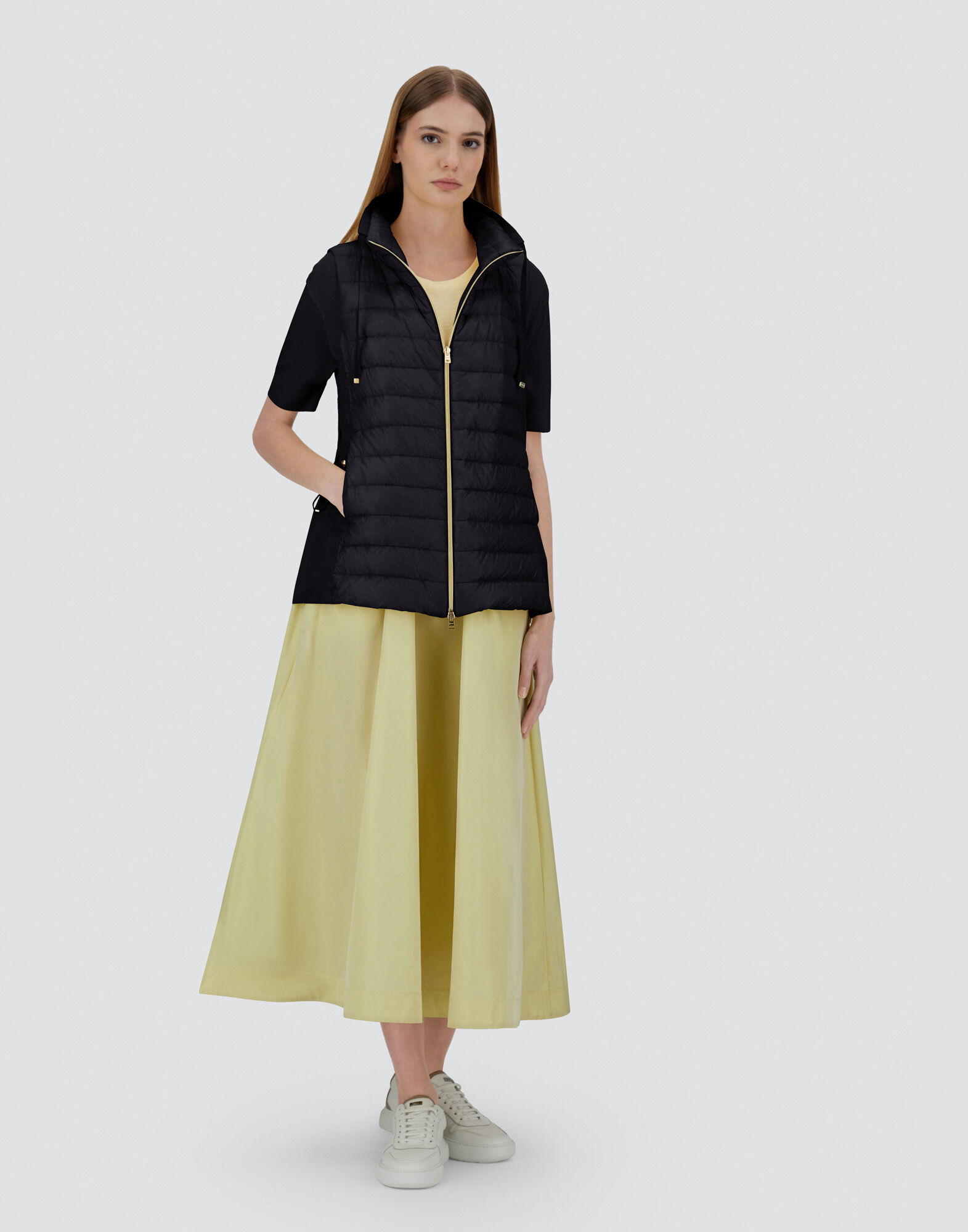 VEST IN NYLON ULTRALIGHT AND NEW TECHNO TAFFETA