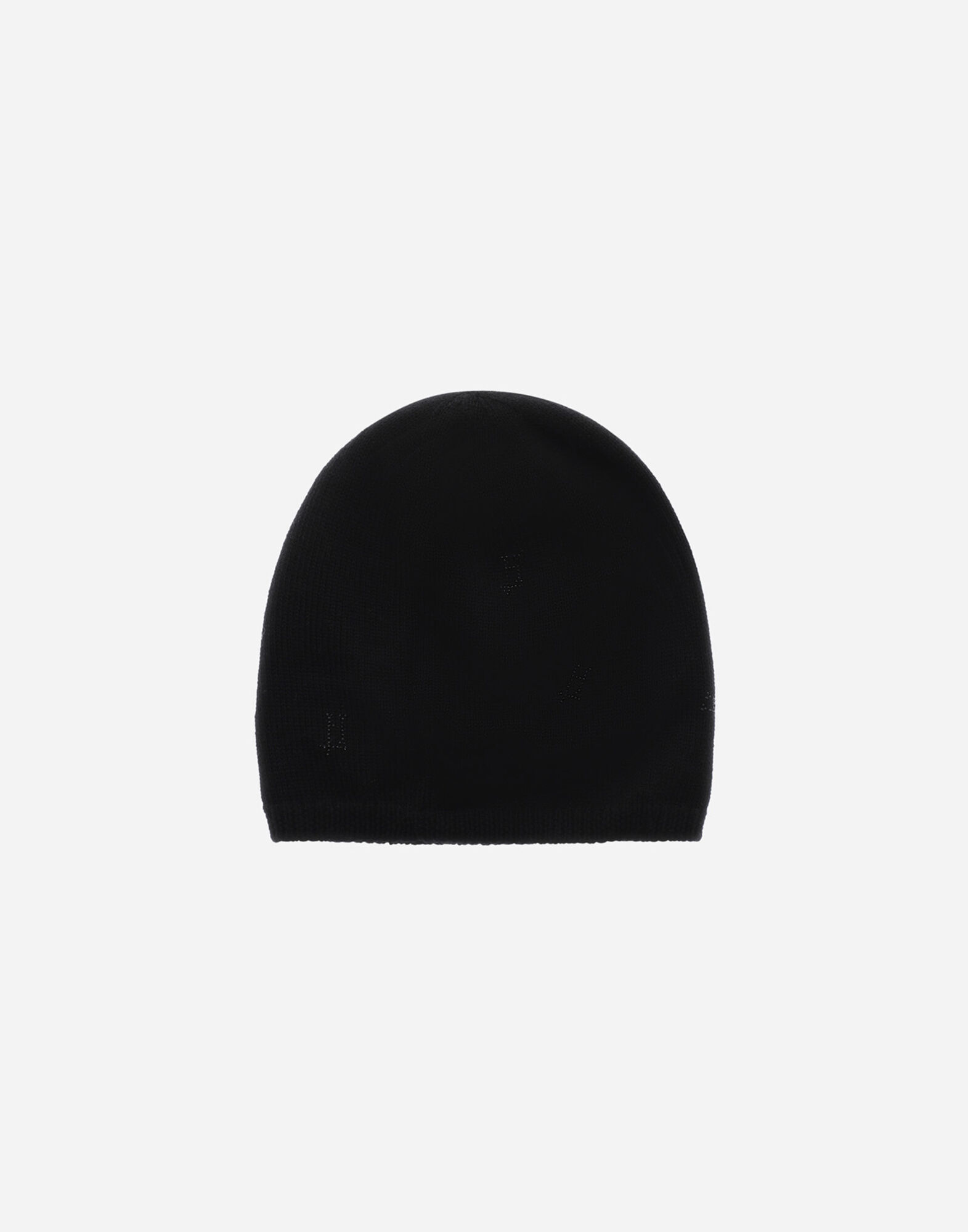 BEANIE IN ALLOVER 'H' WOOL