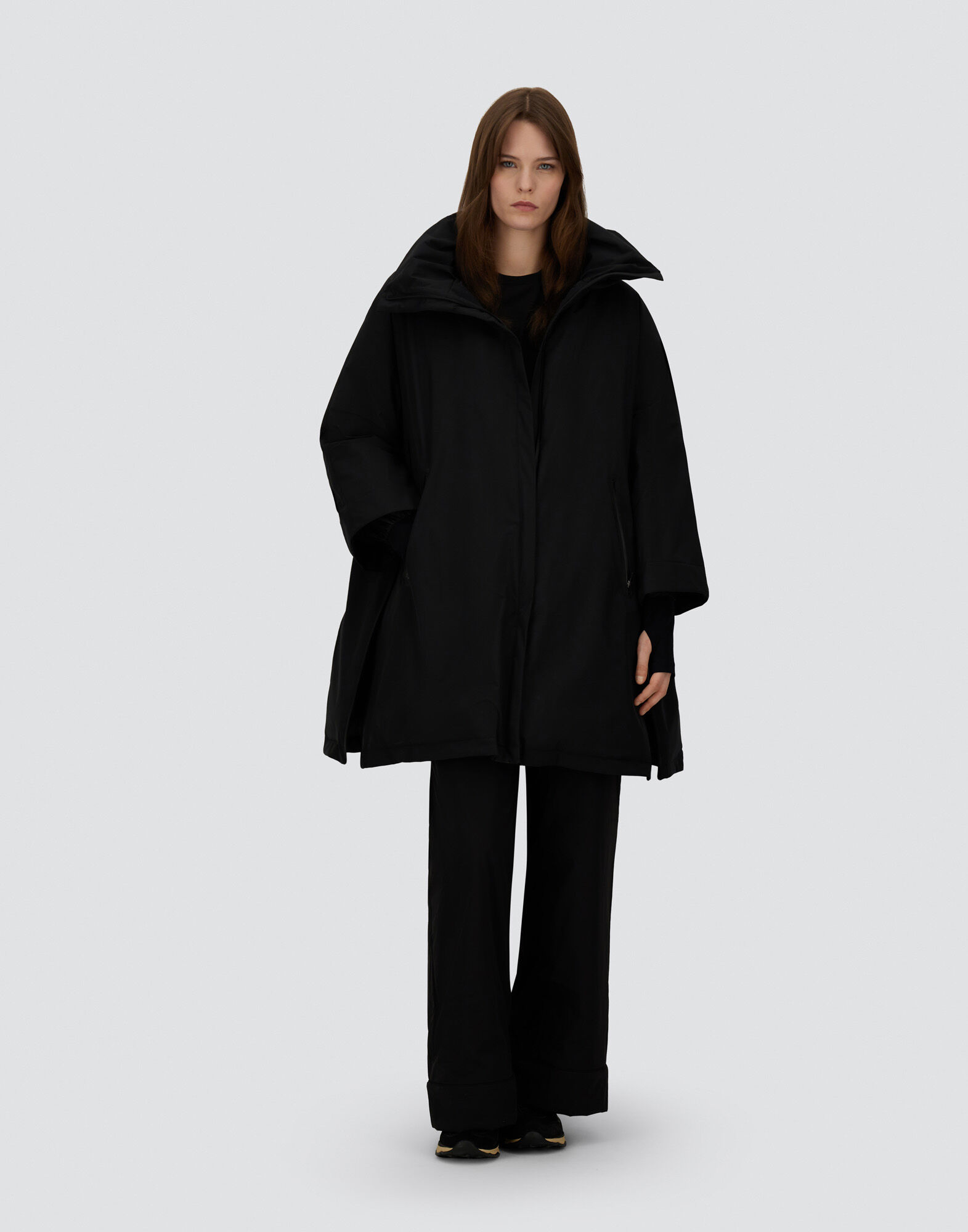A-SHAPE JACKET IN 2-LAYER WINDSTOPPER