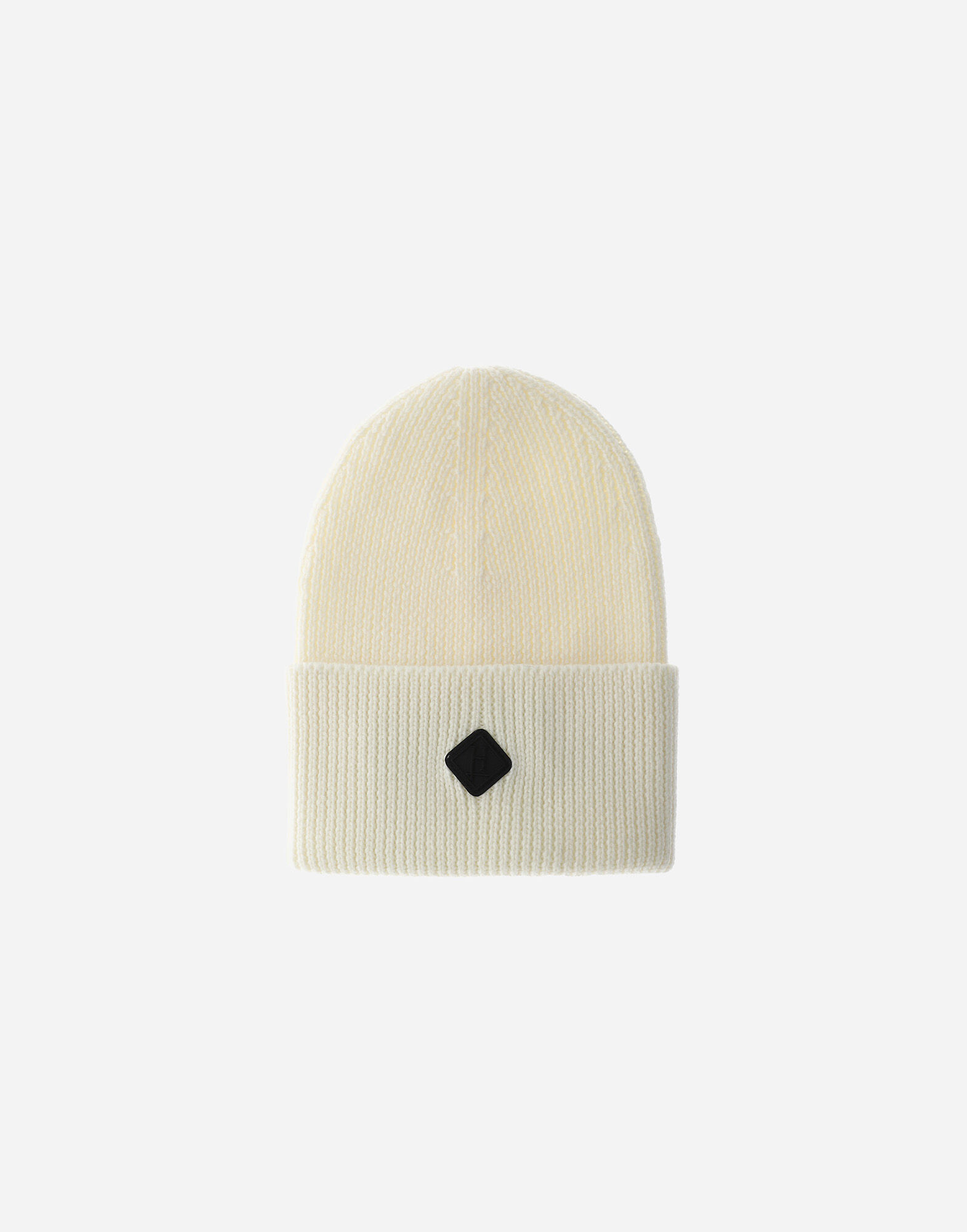 BEANIE IN RIBBED MERINO WOOL
