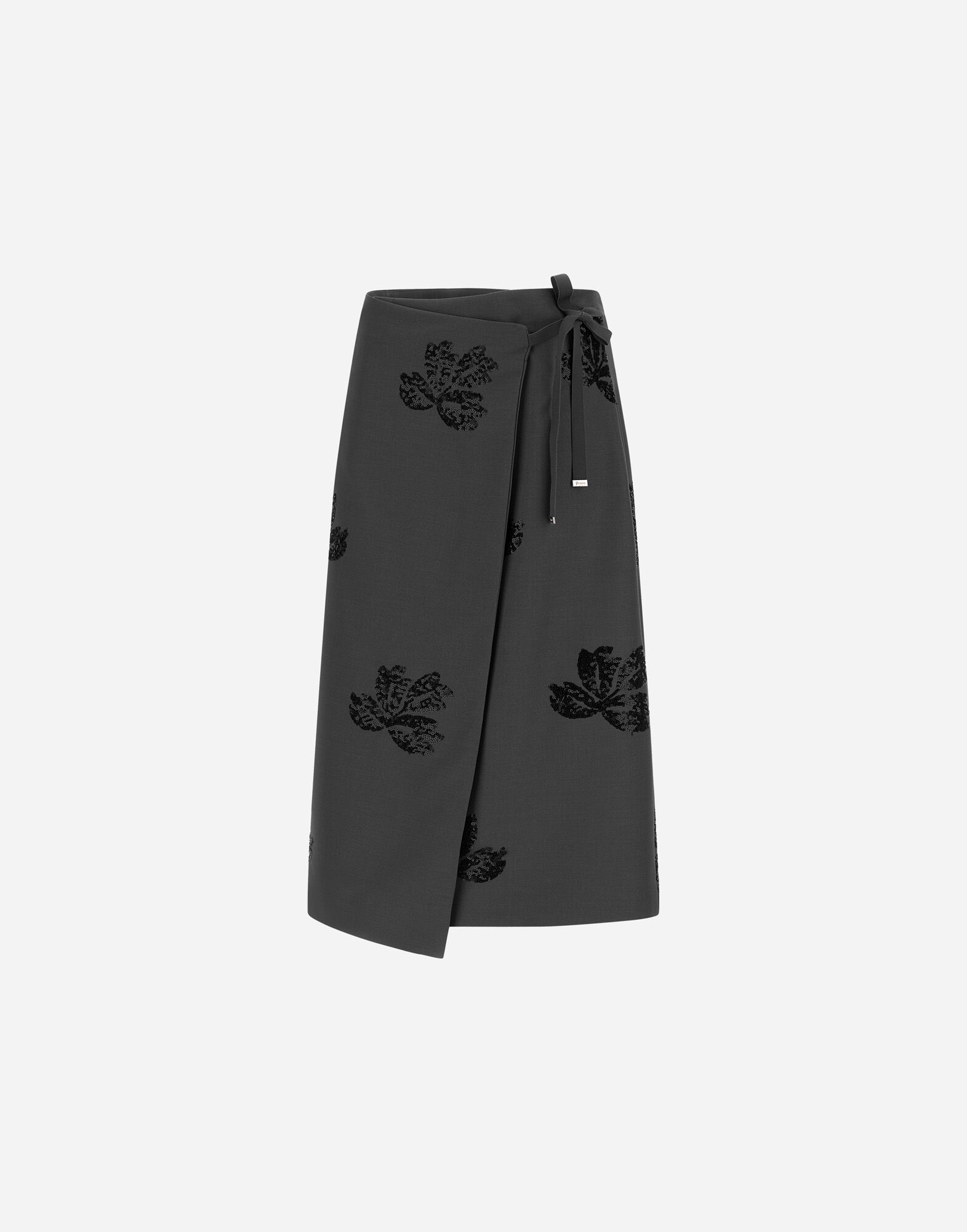 SKIRT IN EMBROIDERED FLANNEL