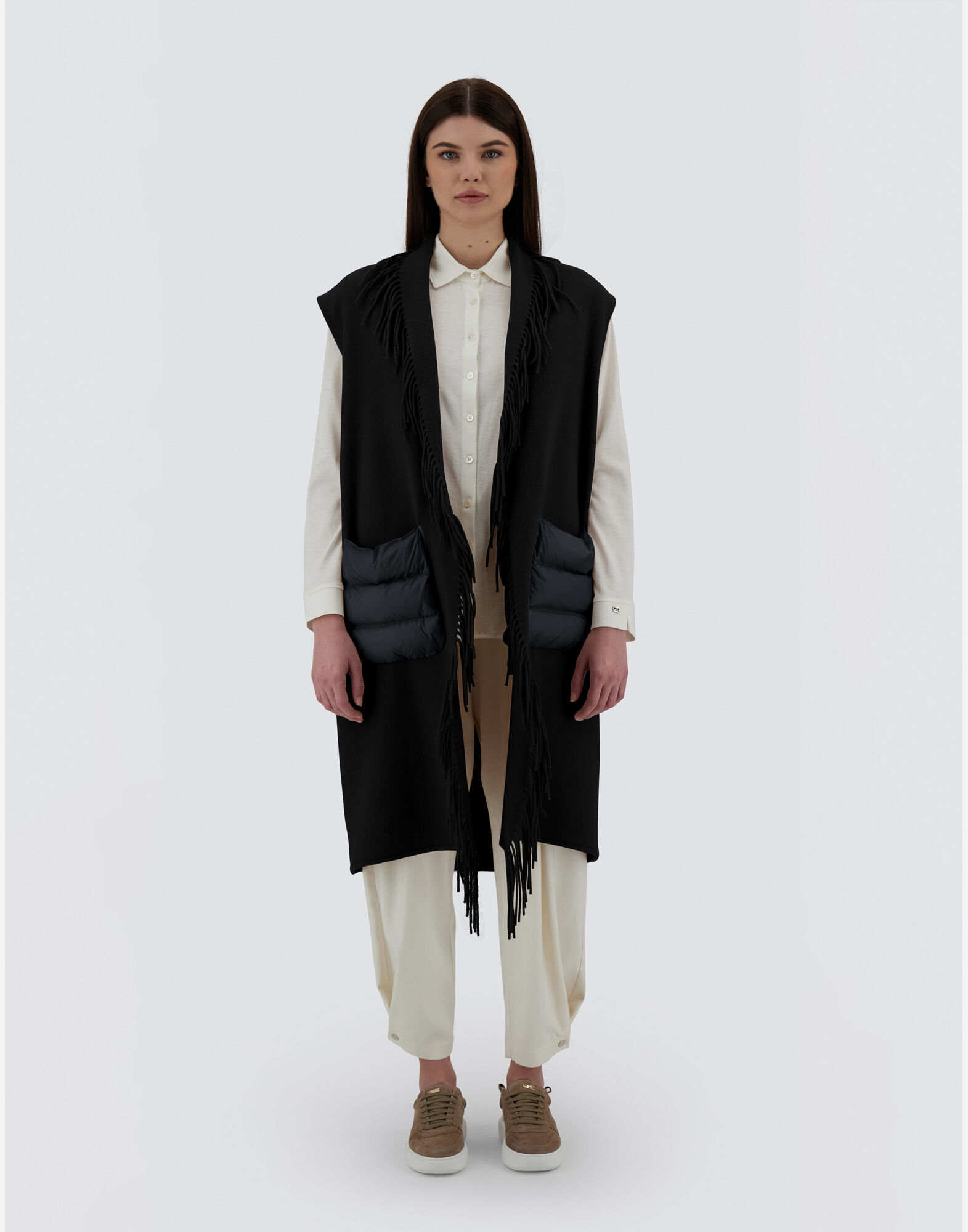 RESORT WAISTCOAT IN WARMY & NYLON ULTRALIGHT