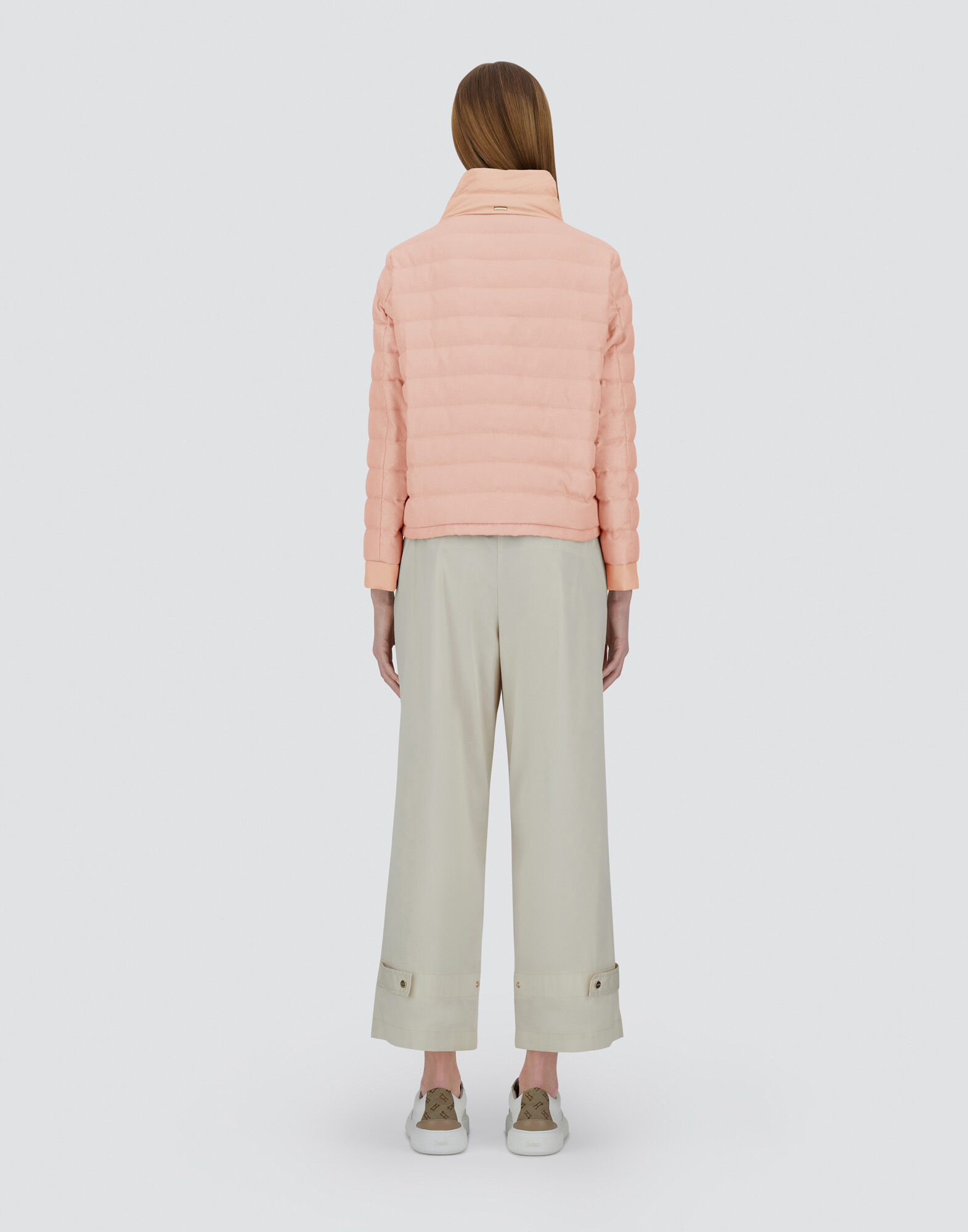 JACKET IN CASHMERE, SILK AND ECOAGE