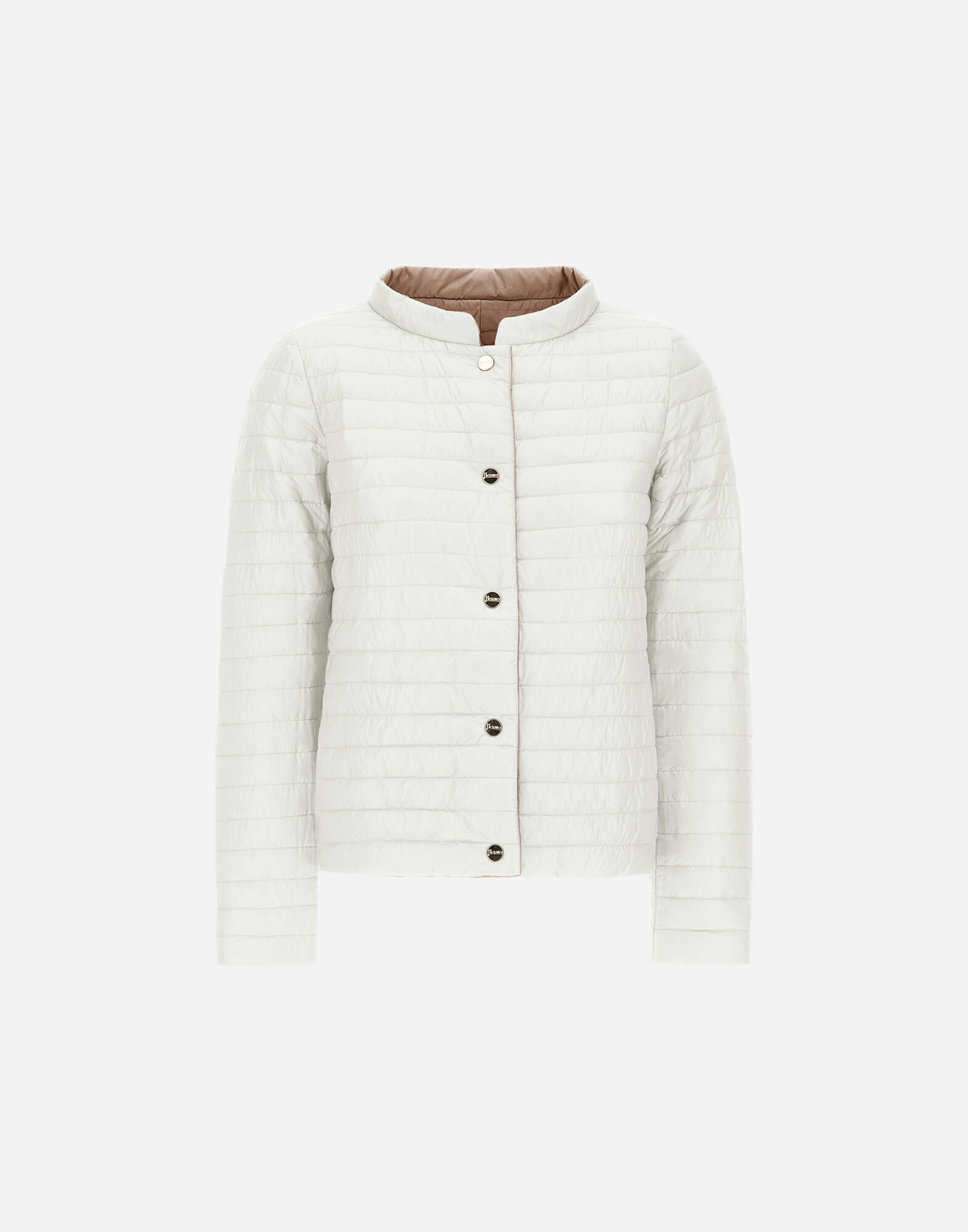 REVERSIBLE JACKET IN ECOAGE AND NYLON ULTRALIGHT