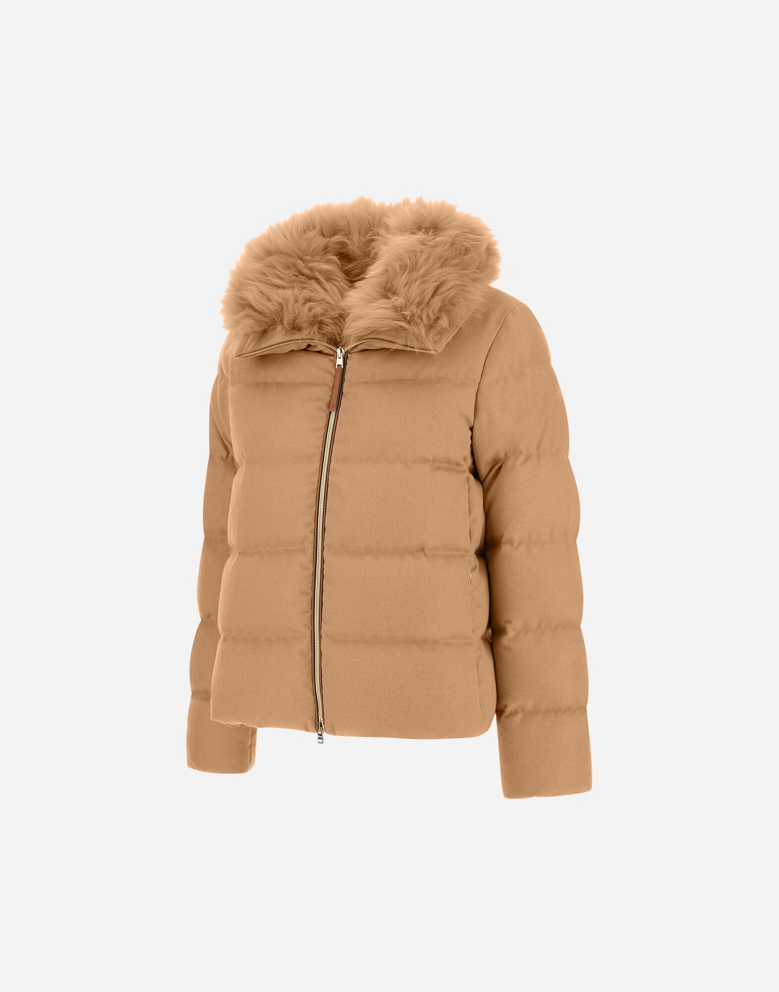 JACKET IN CASHMERE, SILK AND MONOGRAM