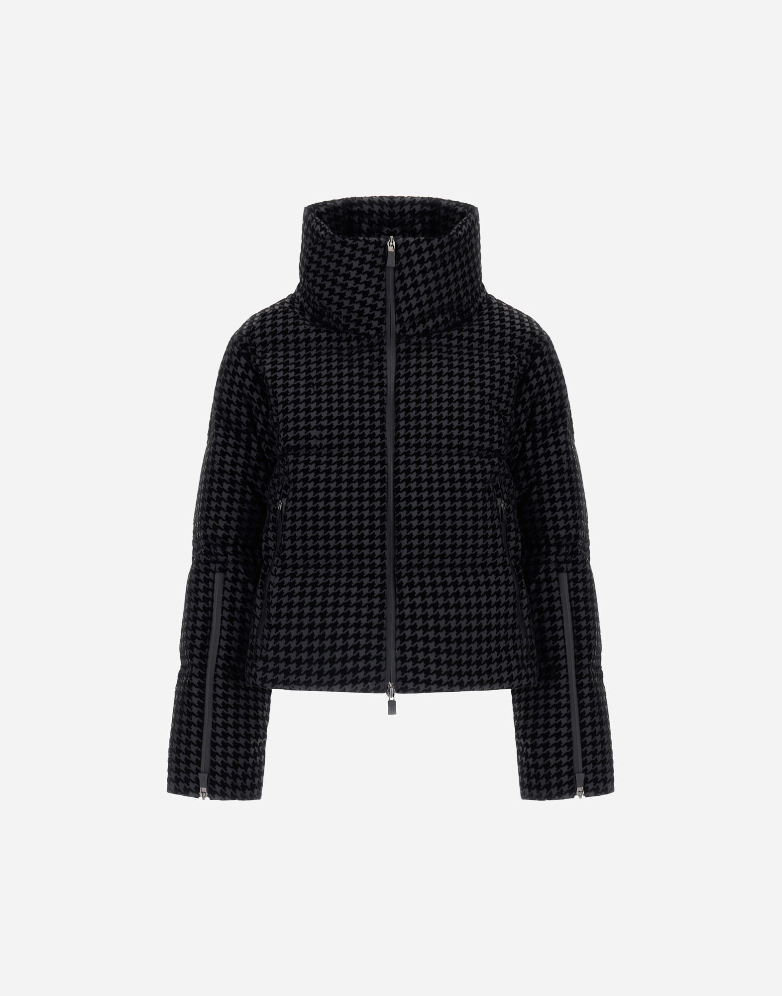 CAPE IN TECH HOUNDSTOOTH AND 2-LAYER WINDSTOPPER