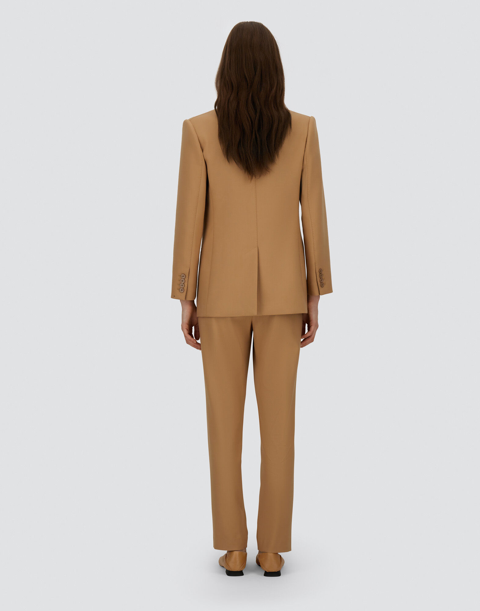TROUSERS IN FLUID WOOL