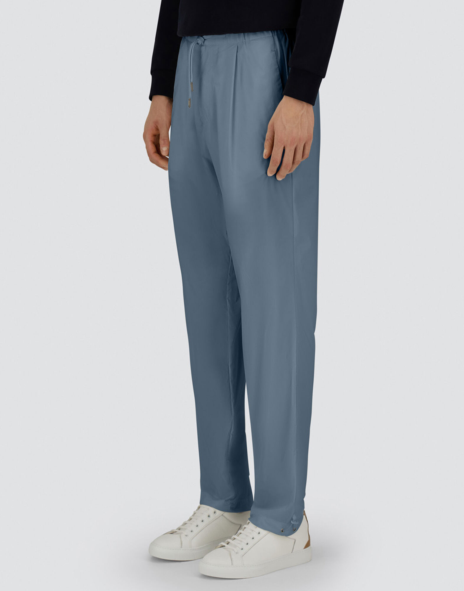 RESORT TROUSERS IN LIGHT NYLON STRETCH