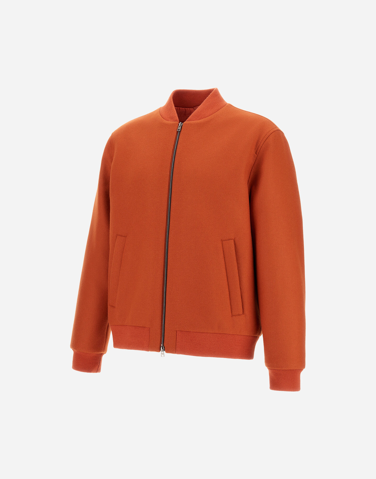 BOMBER JACKET IN EASY WOOL