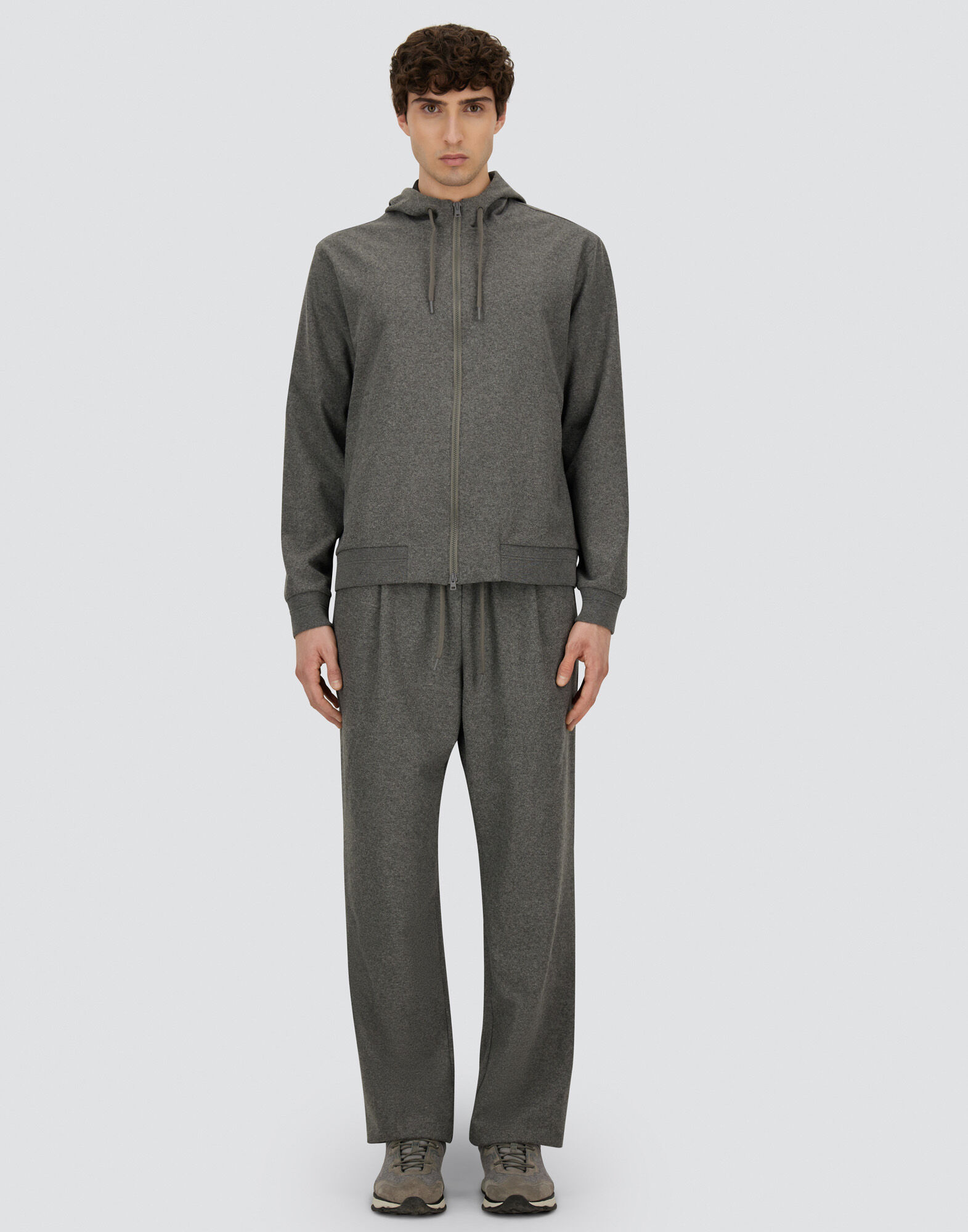 TROUSERS IN DOUBLE JERSEY
