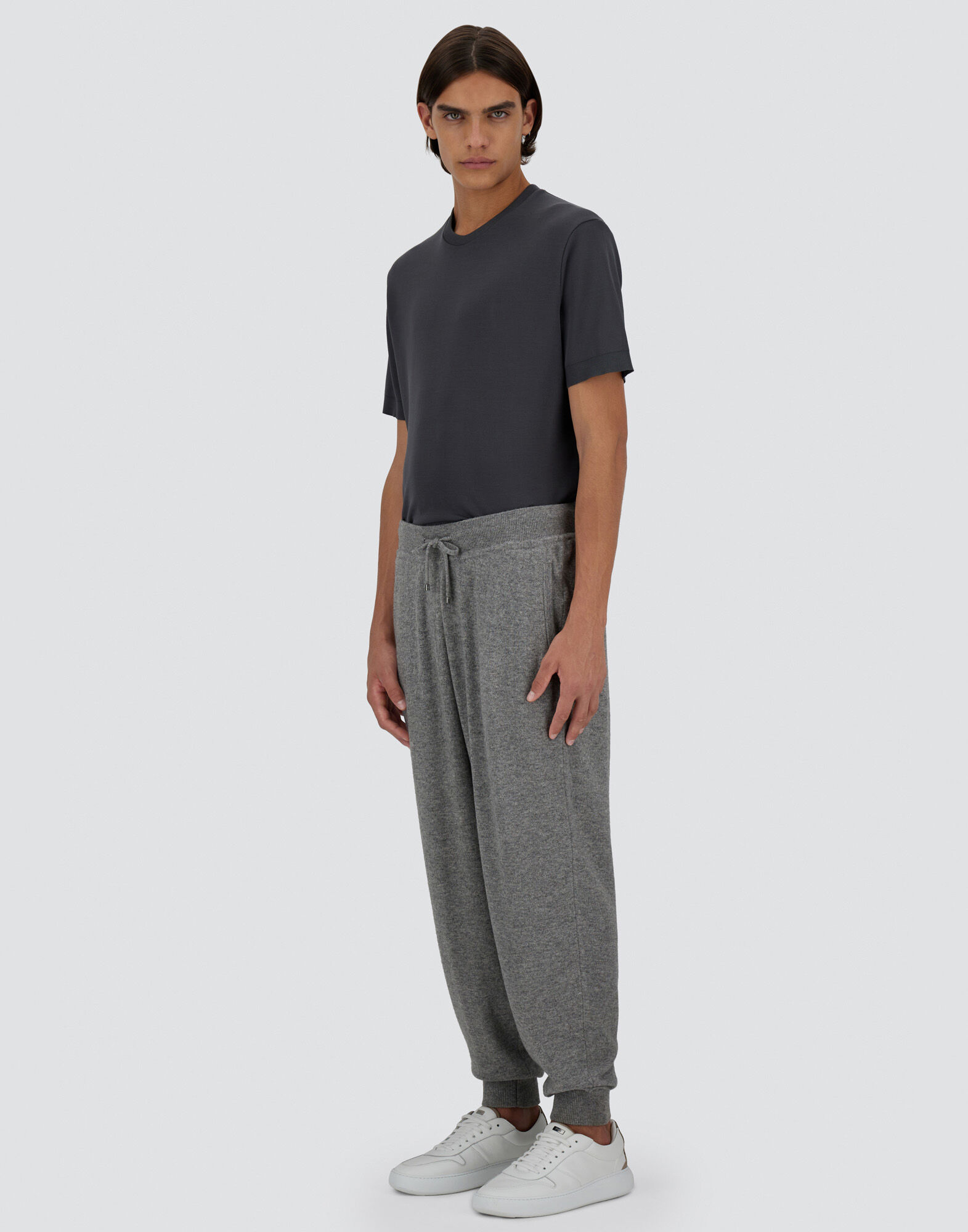 IMMENSE WOOL CASHMERE TROUSERS