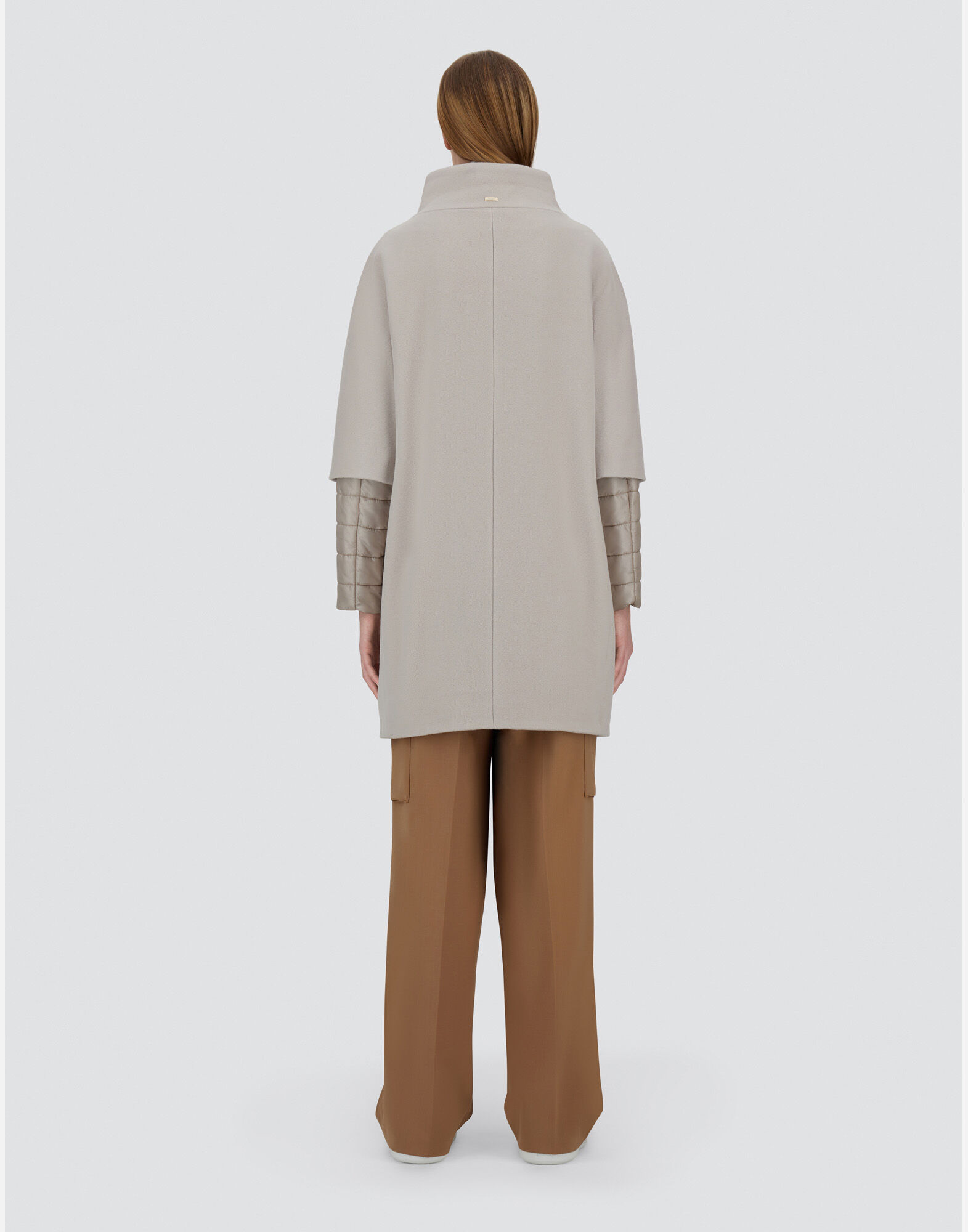 COAT IN LUXURY WOOL AND NYLON ULTRALIGHT