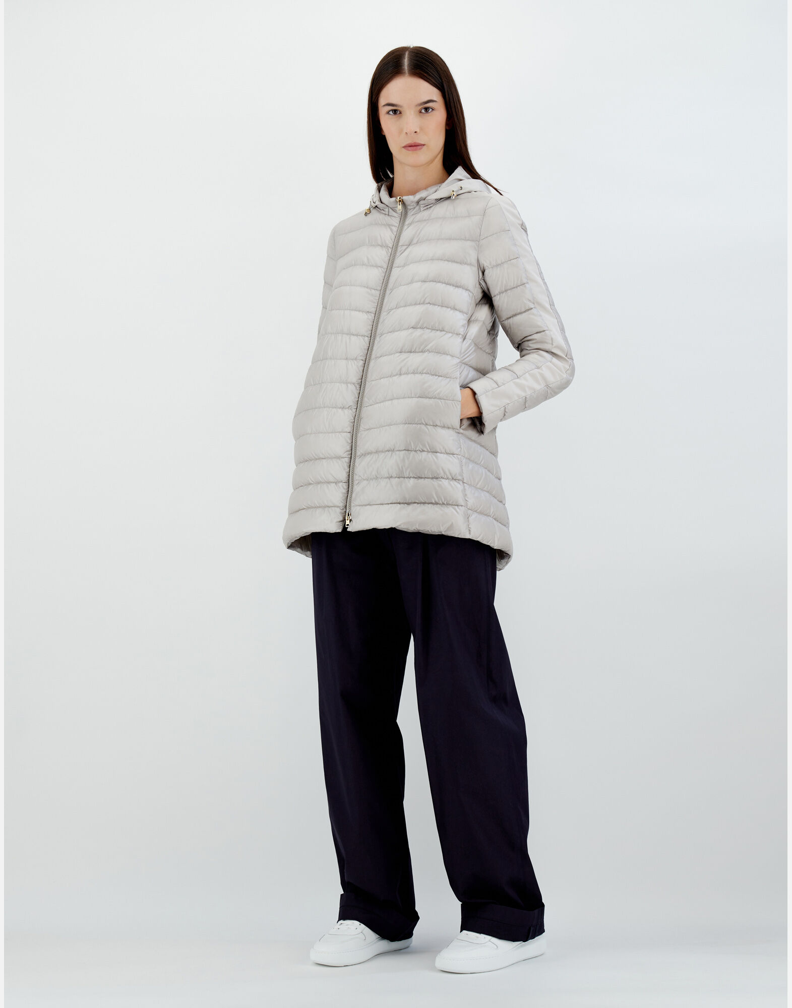 NYLON ULTRALIGHT AND TECHNO TAFFET? A-LINE JACKET