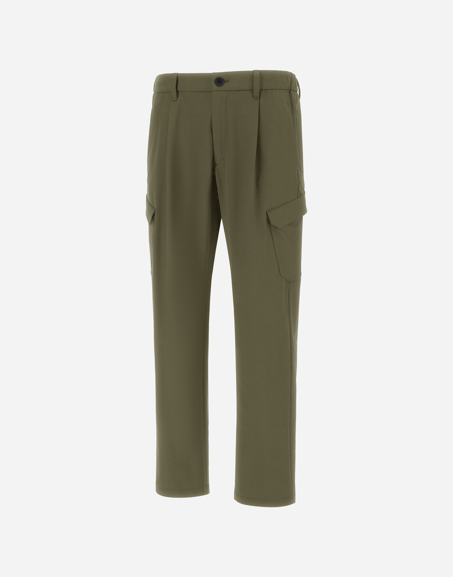 LIGHT COMFORT STRETCH WOVEN CARGO TROUSERS