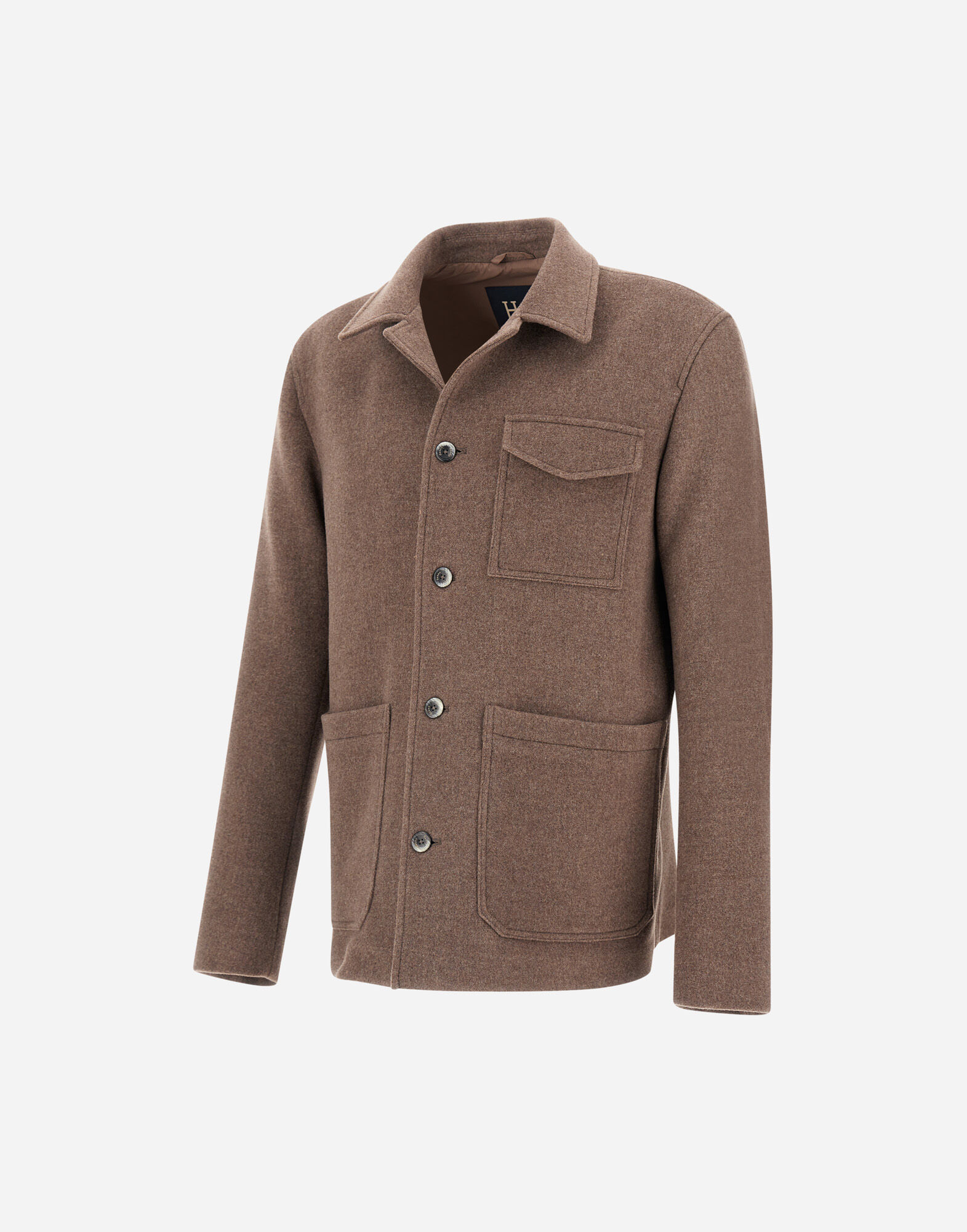 FIELD JACKET IN SOFT RECYCLED WOOL