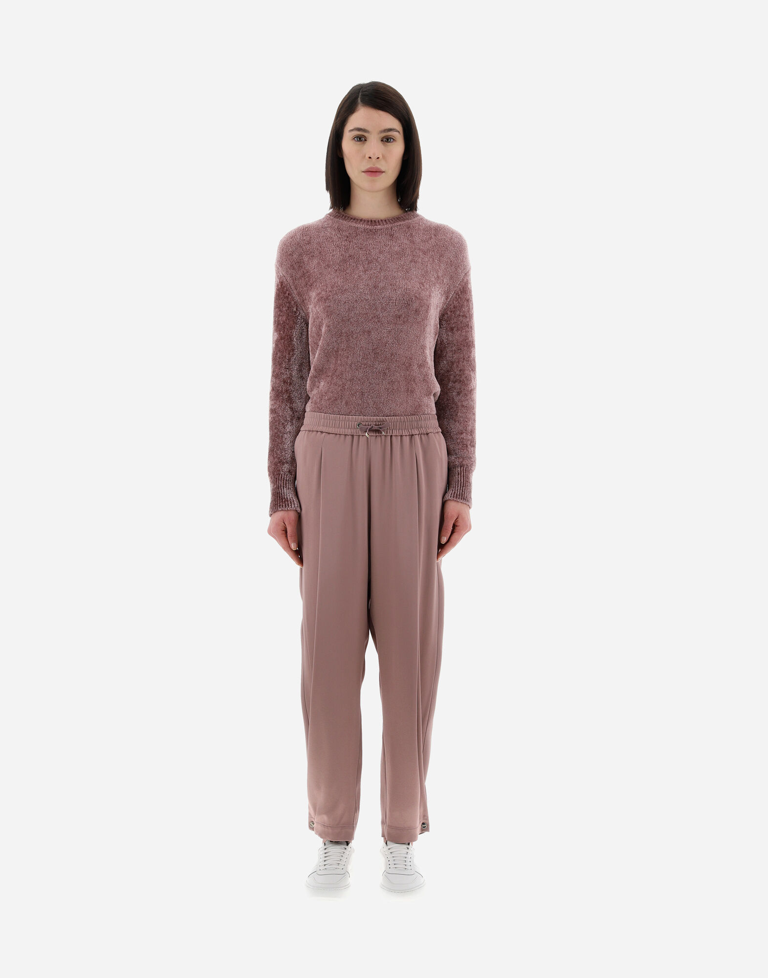 RESORT TROUSERS IN SATIN EFFECT