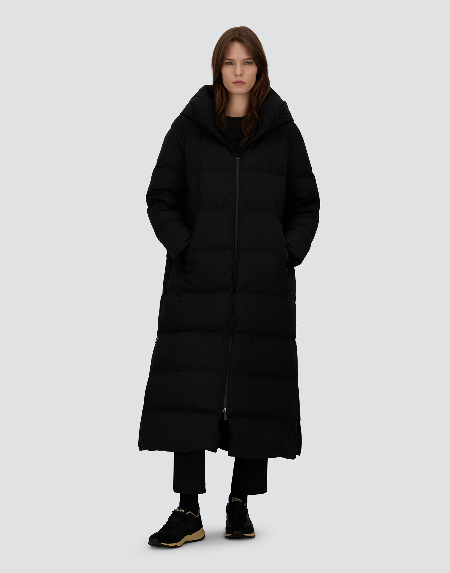LONG JACKET IN 2-LAYER WINDSTOPPER