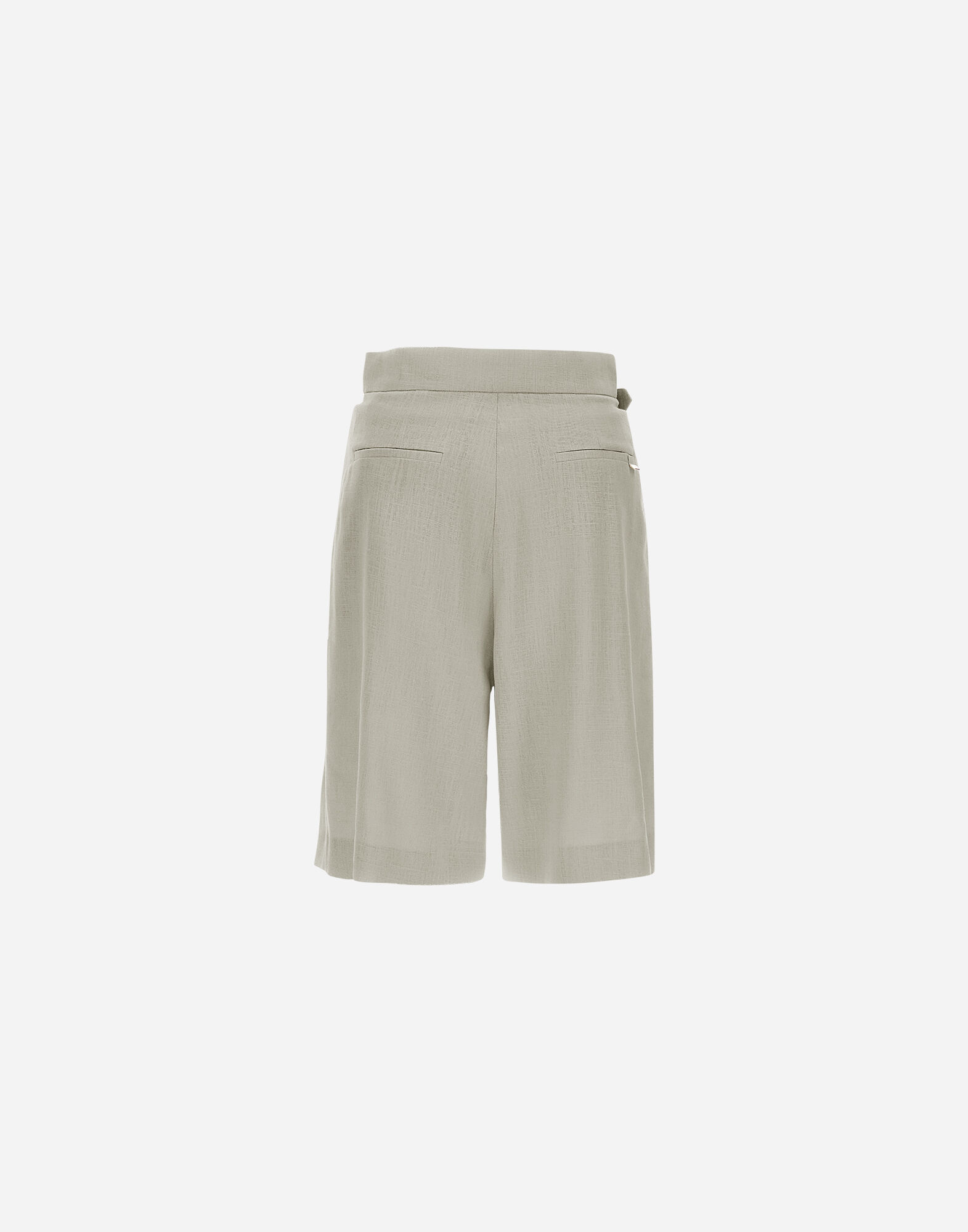 LINEN-BLEND SHORTS