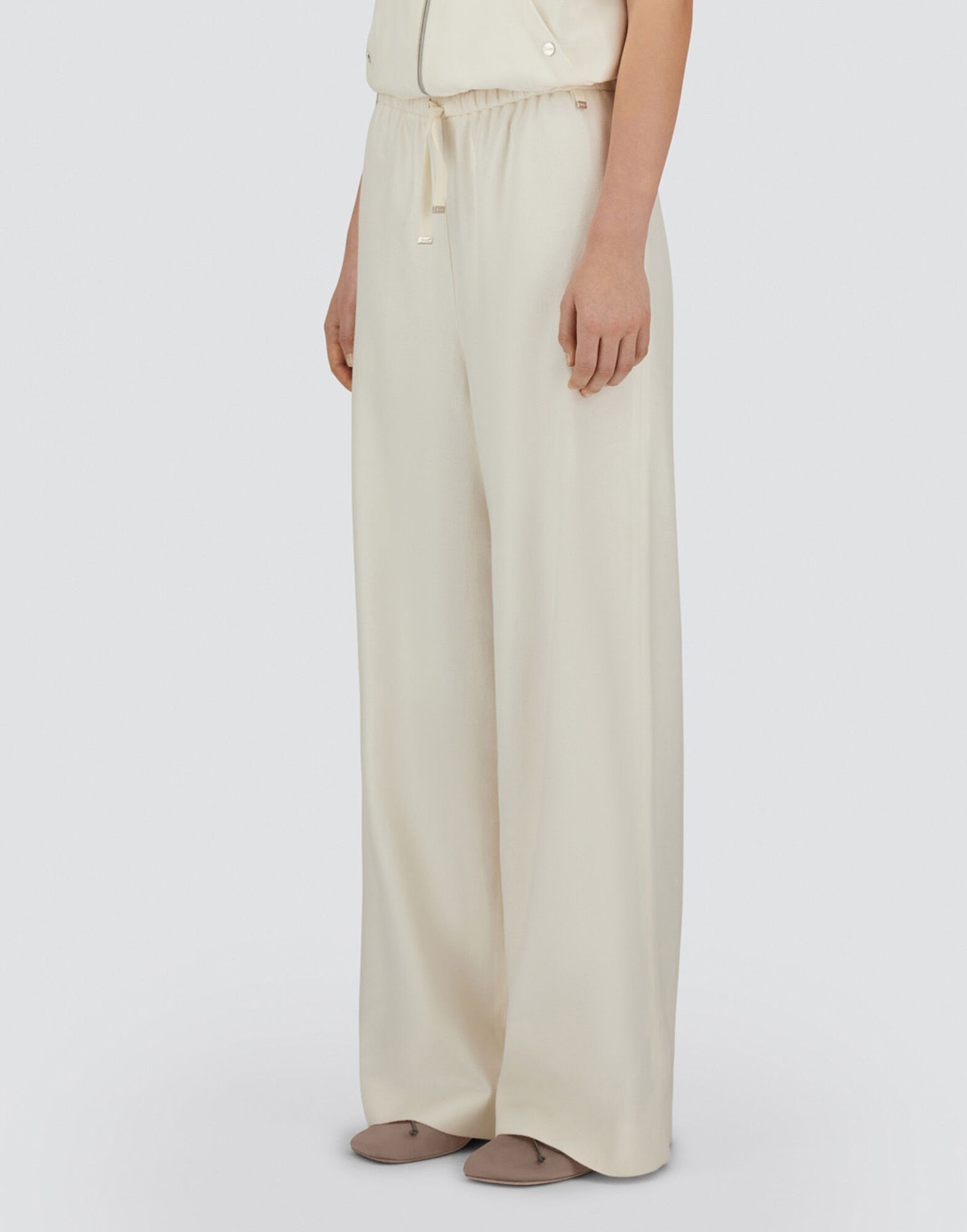 RESORT TROUSERS IN CASHMERE SILK