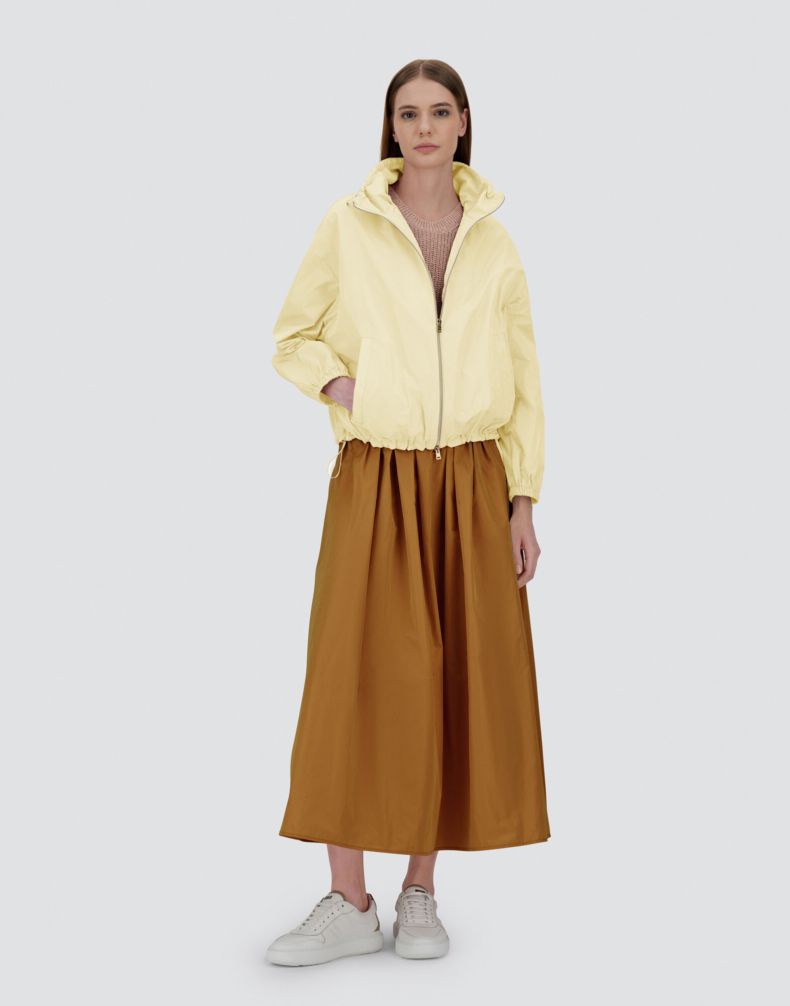 NEW TECHNO TAFFETA JACKET
