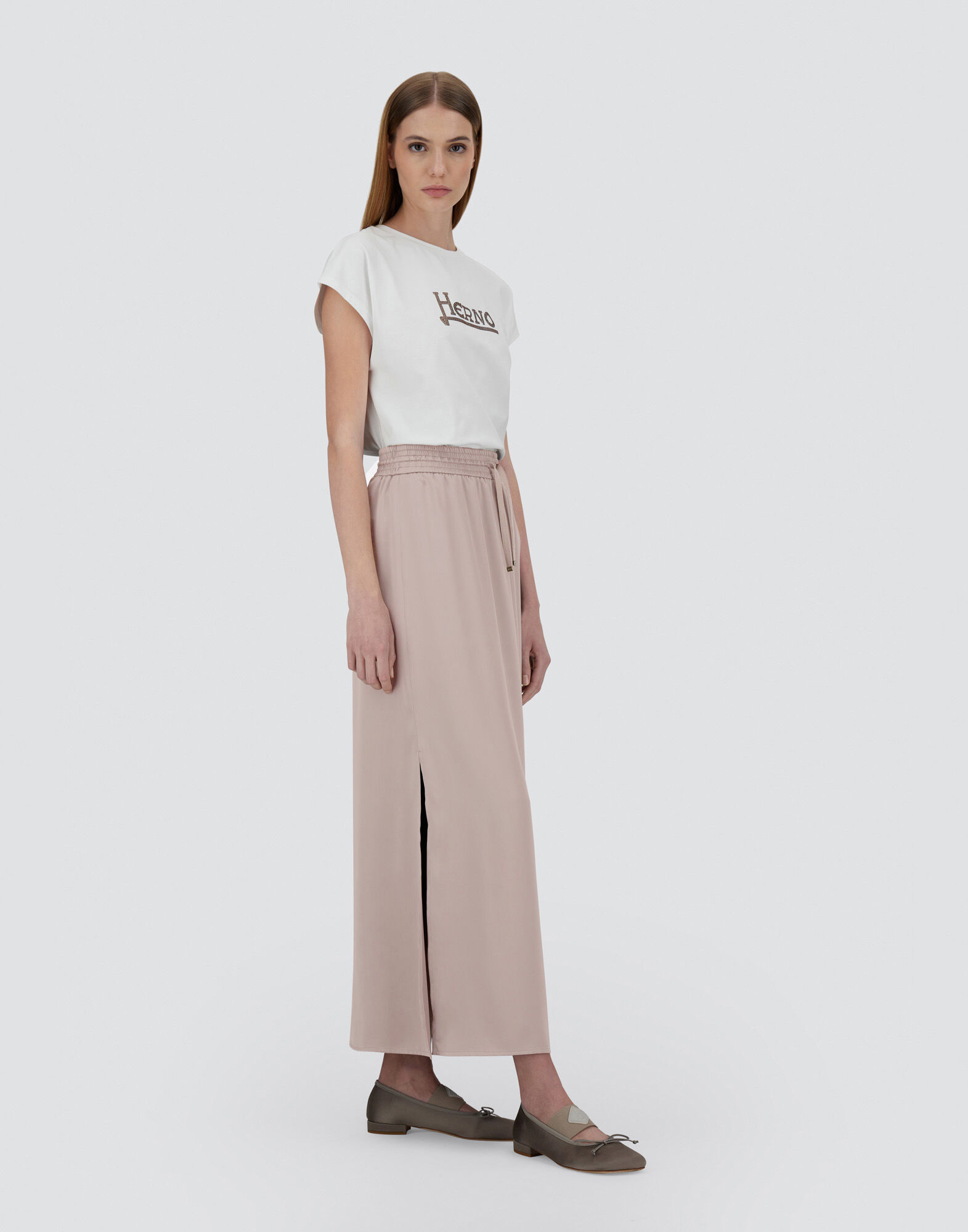 SATIN SKIRT