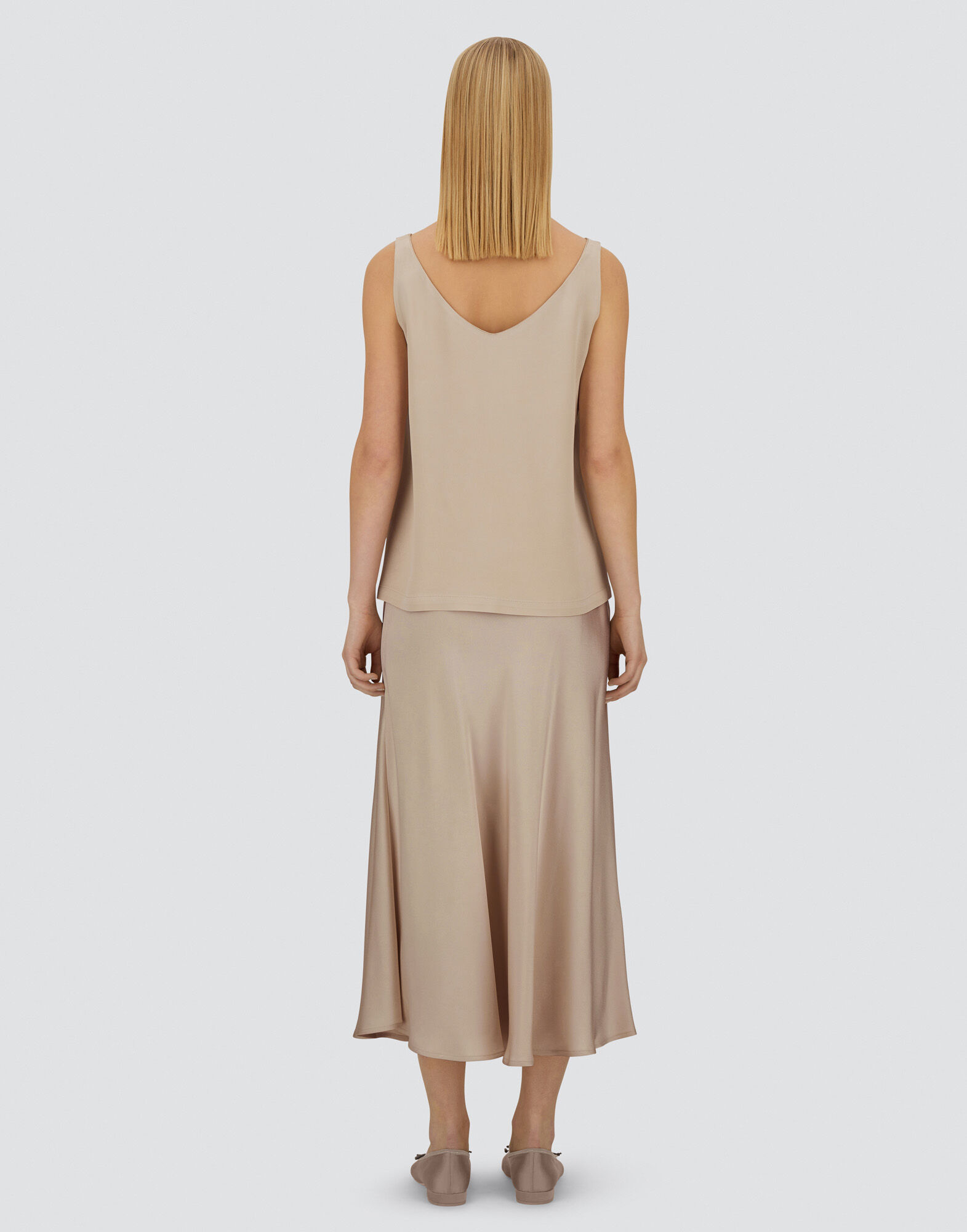 RESORT TOP IN ENVERS SATIN